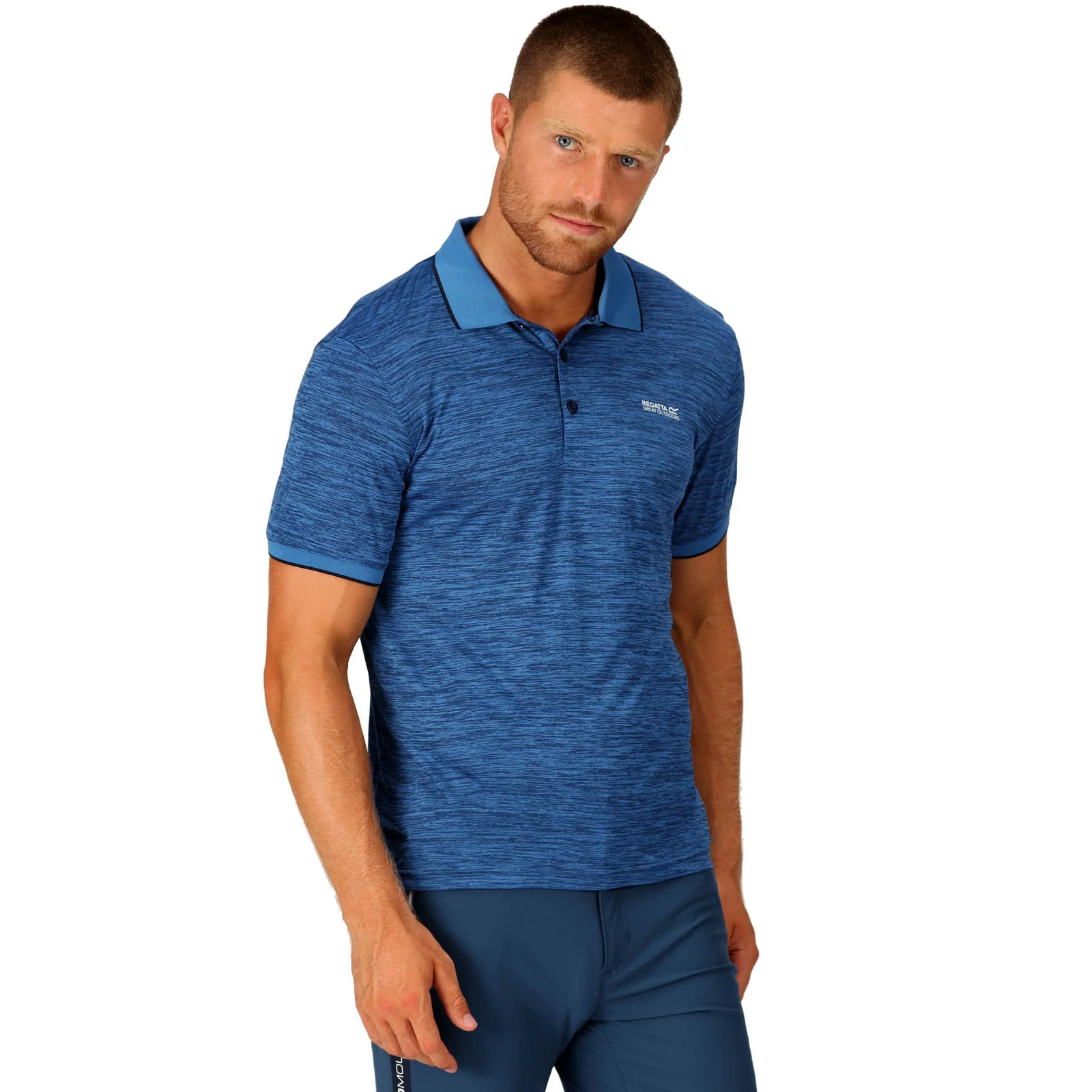 Regatta Mens Remex II Jersey Polo Shirt - Image 4