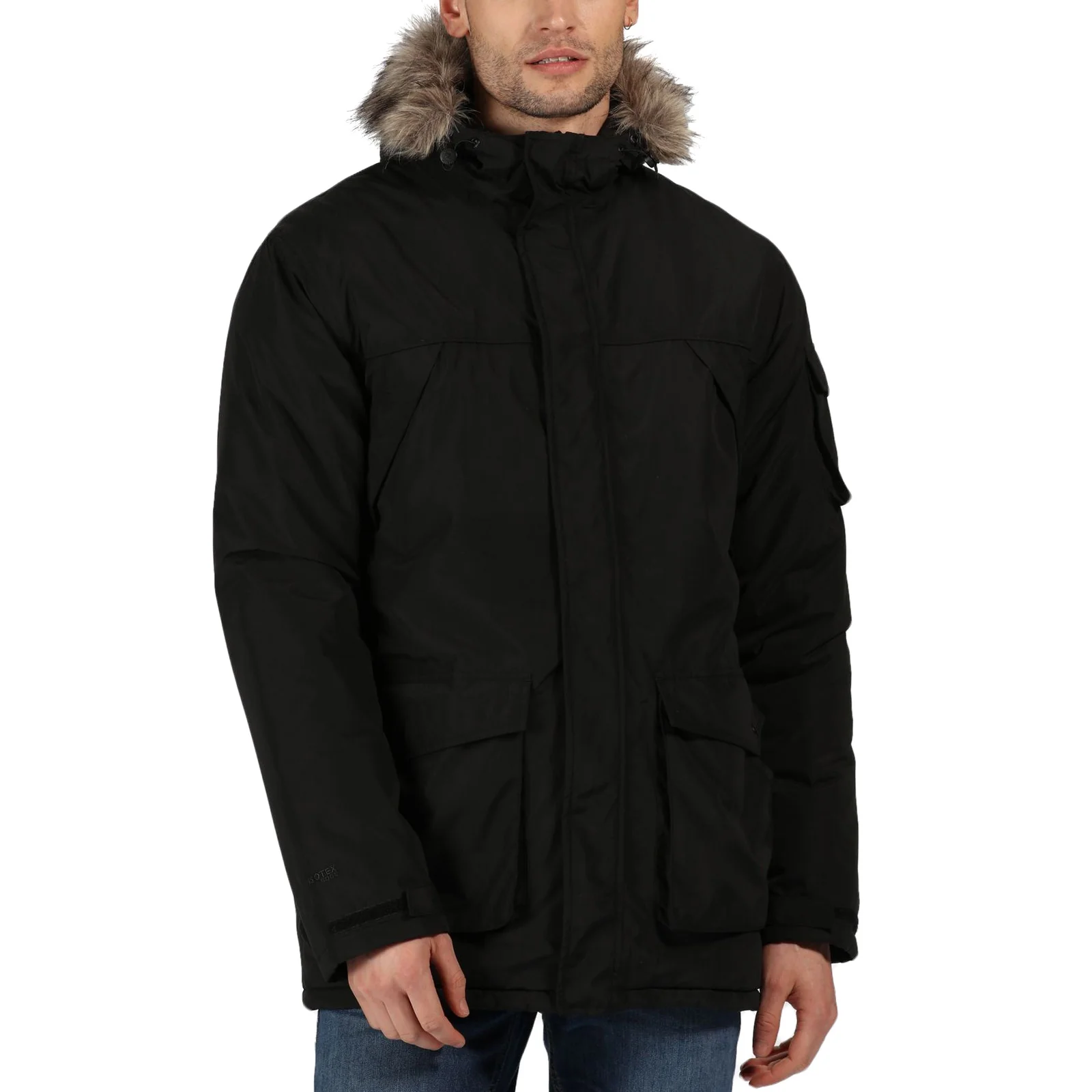 Regatta Mens Salinger II Waterproof Parka Jacket - Image 2