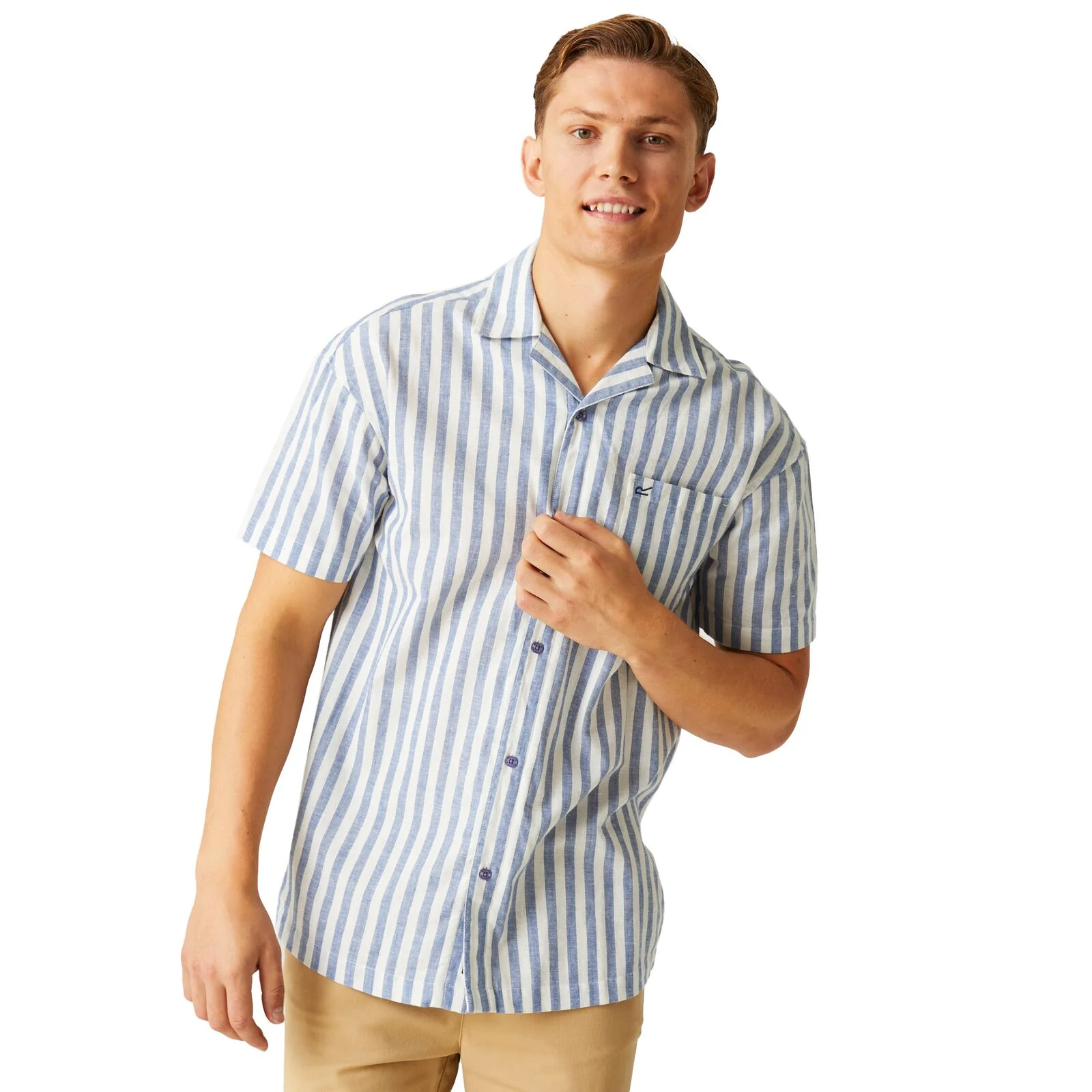 Regatta Mens Shorebay II Short Sleeve Shirt - Image 3