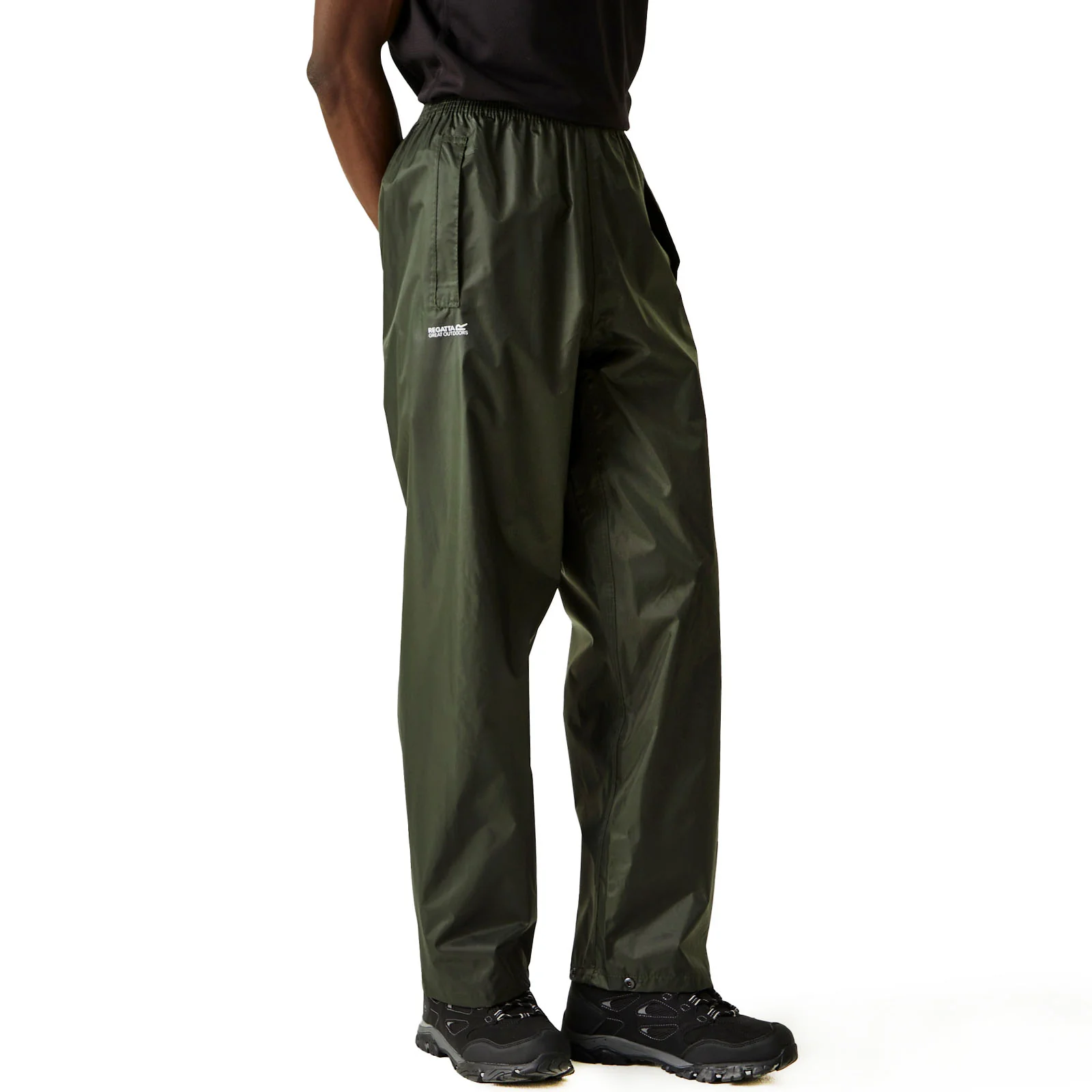 Regatta Mens Stormbreak Waterproof Overtrousers - Image 5