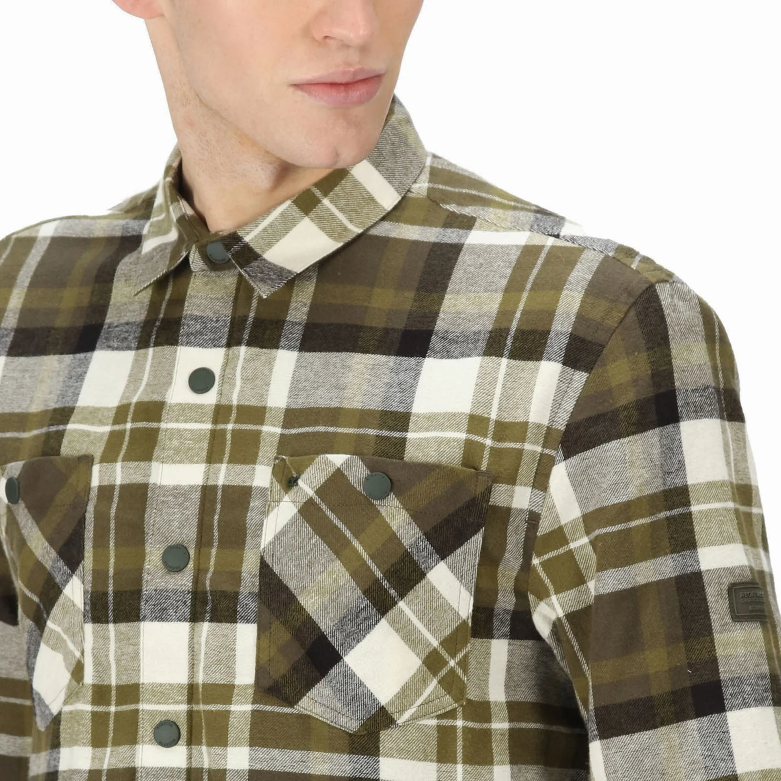 Regatta Mens Thamos Long Sleeve Checkered Brushed Shirt - Image 16