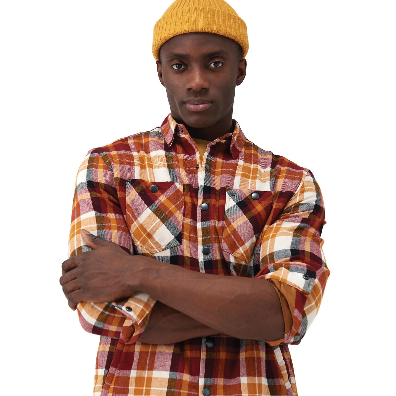 Regatta Mens Thamos Long Sleeve Checkered Brushed Shirt - Image 21