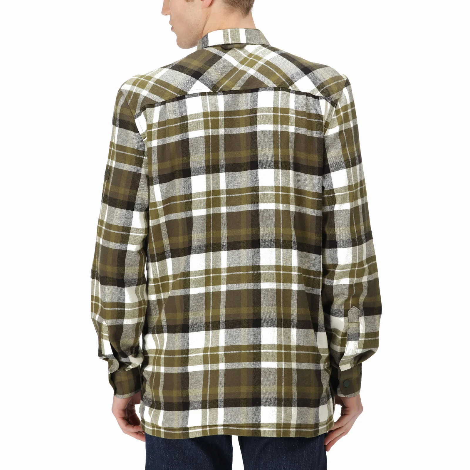 Regatta Mens Thamos Long Sleeve Checkered Brushed Shirt - Image 9
