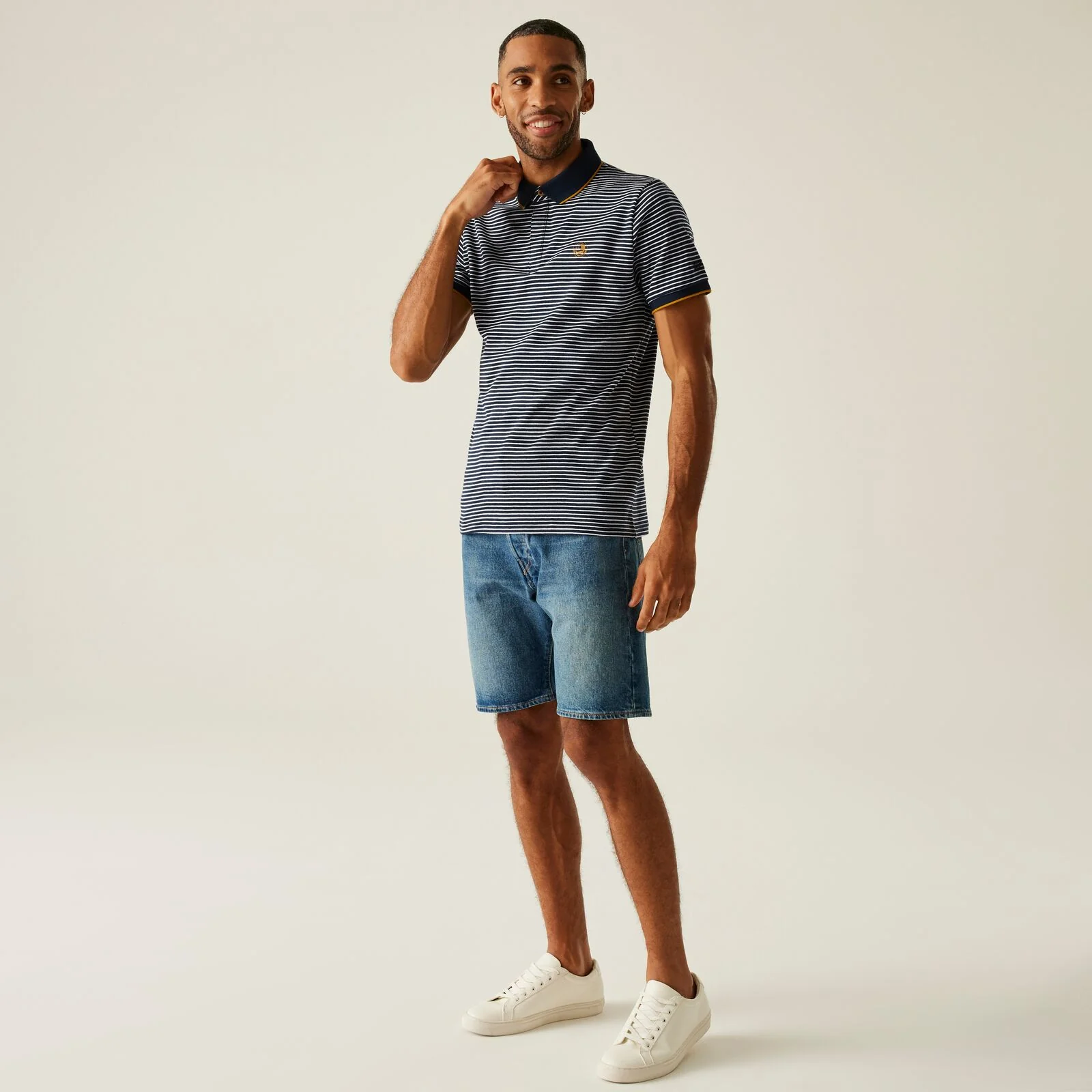 Regatta Mens Tiver Short Sleeve Polo Shirt - Image 9