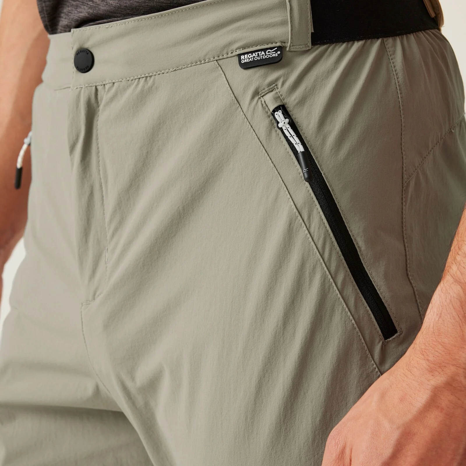 Regatta Mens Travel Light Zip Off Walking Trousers - Image 12