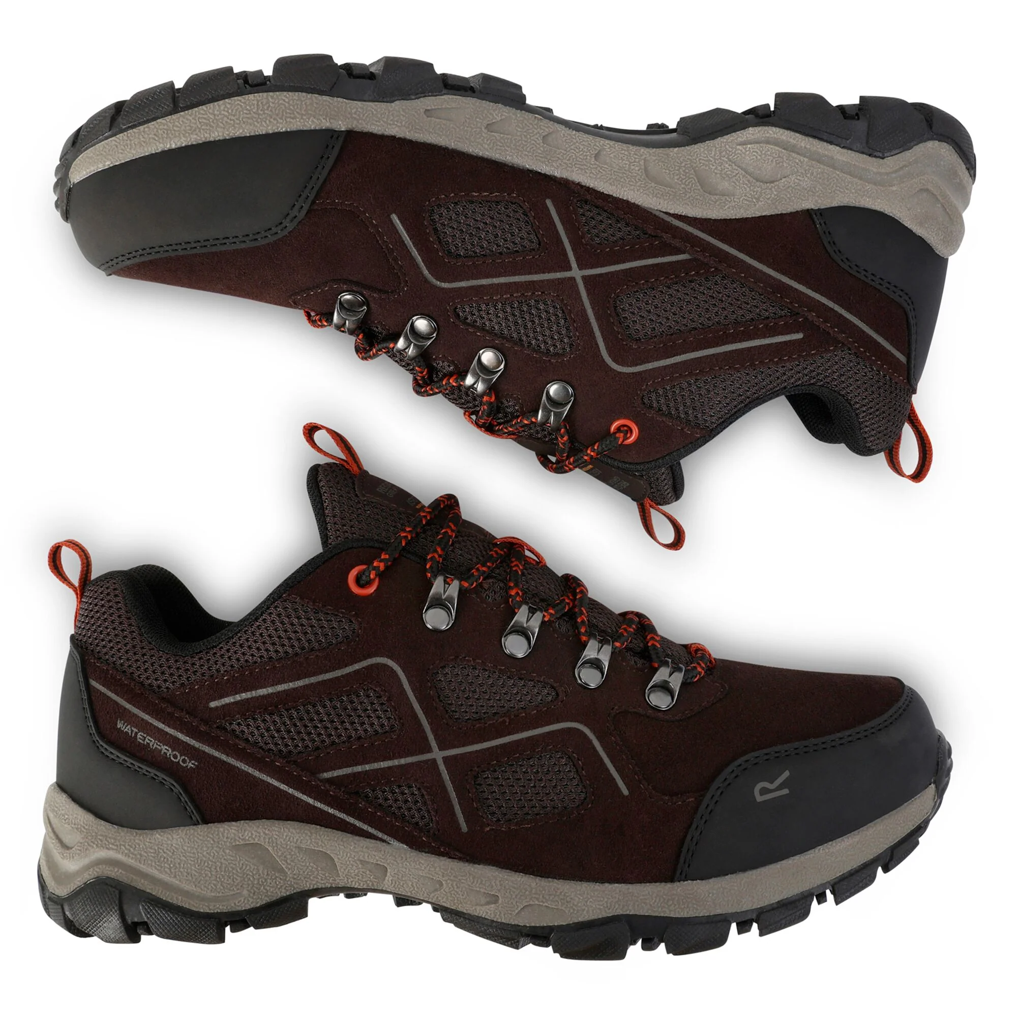 Regatta Mens Vendeavour Suede Low Walking Shoes - Image 9