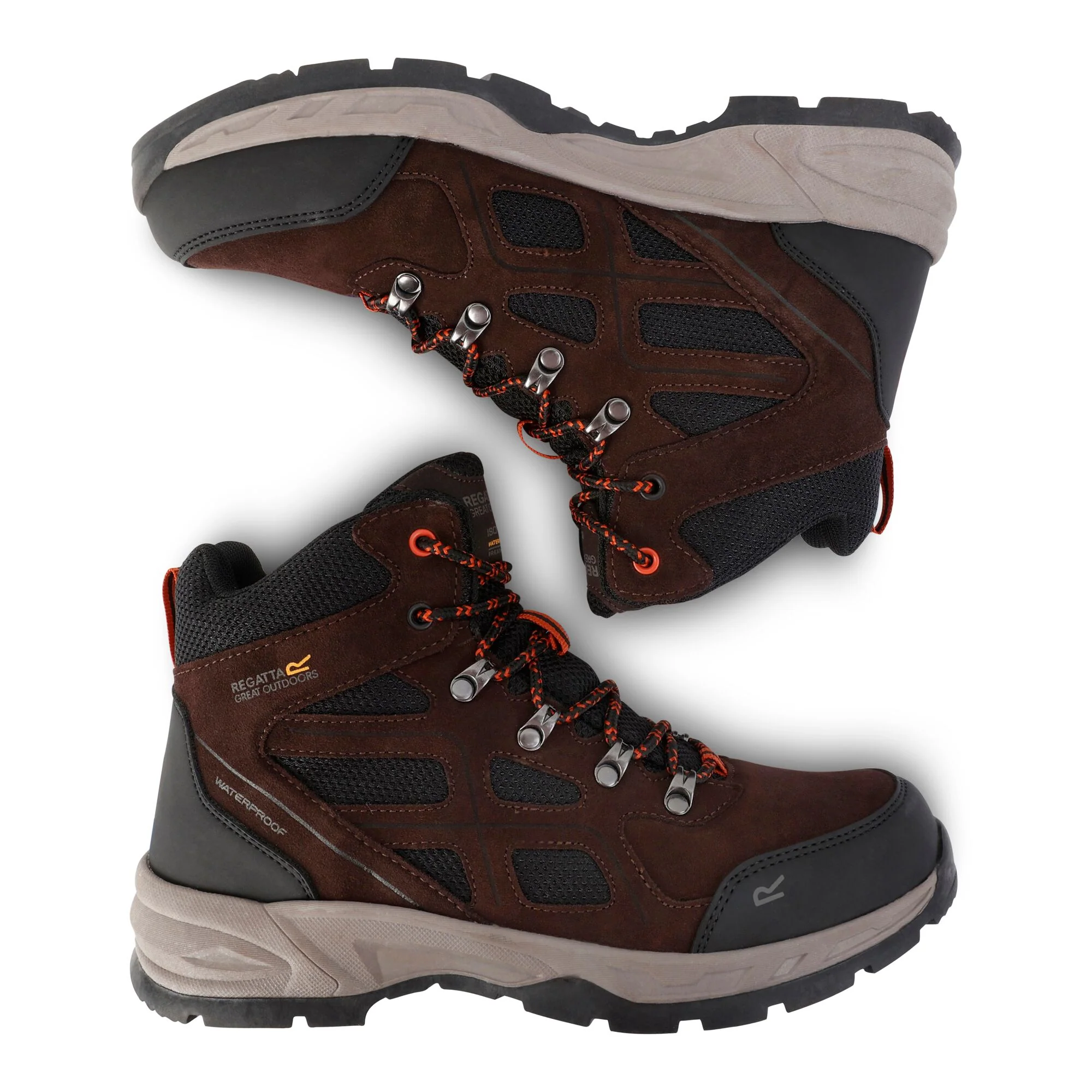 Regatta Mens Vendeavour Suede Walking Boots - Image 4