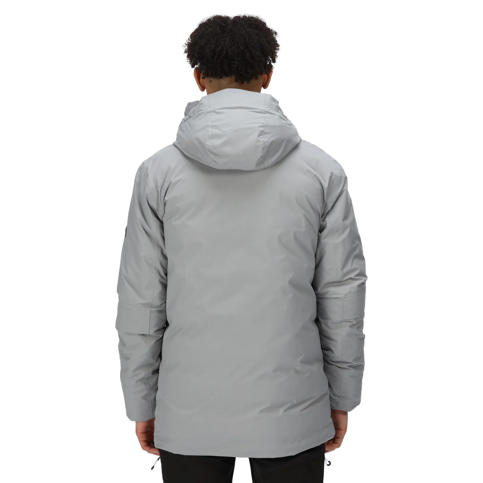 Regatta Mens Yewbank II Hooded Waterproof Park Jacket - Crocodile - Image 16
