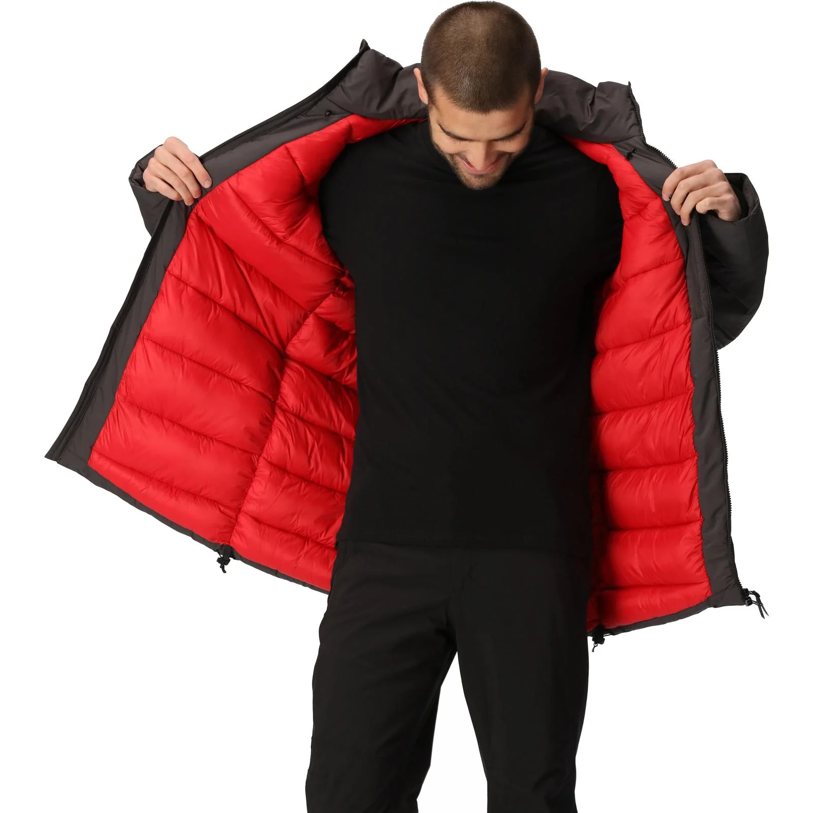 Regatta Mens Yewbank II Hooded Waterproof Park Jacket - Crocodile - Image 26