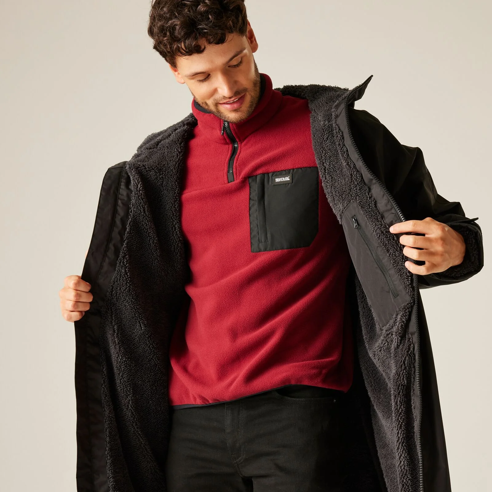 Regatta Outdoor Active Adults Waterproof Changing Robe - Image 112
