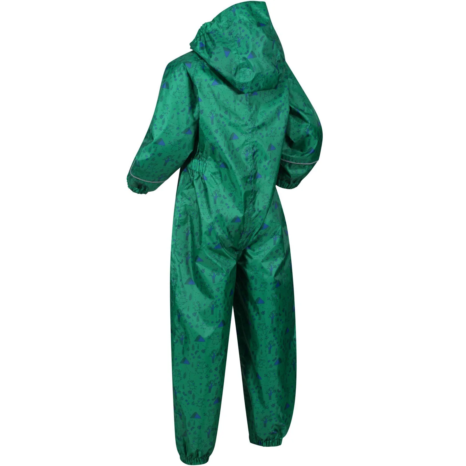 Regatta Kids Peppa Pig Pobble Print Waterproof Puddle Suit - Image 20