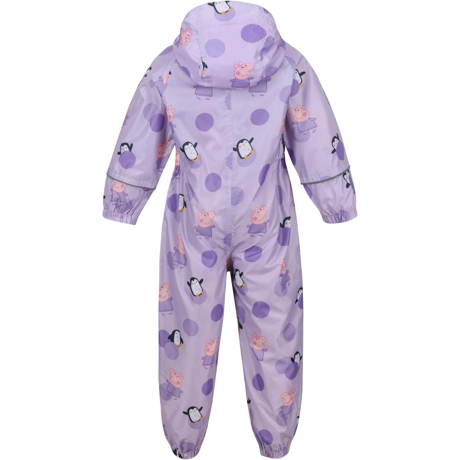 Regatta Kids Peppa Pig Pobble Print Waterproof Puddle Suit - Image 38