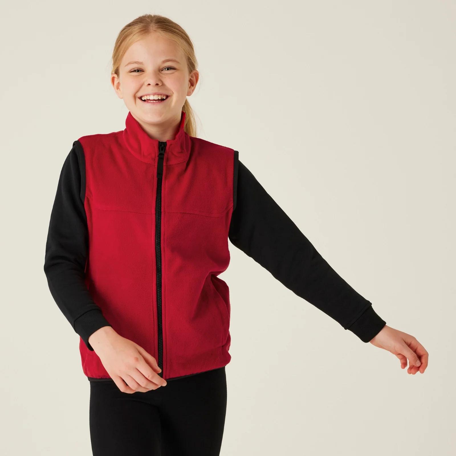 Regatta Professional Kids Micro Fleece Gilet - Image 2