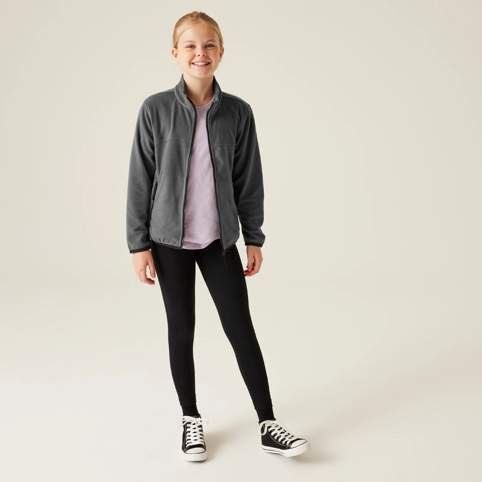 Regatta Professional Kids Micro Full Zip Fleece - Image 12