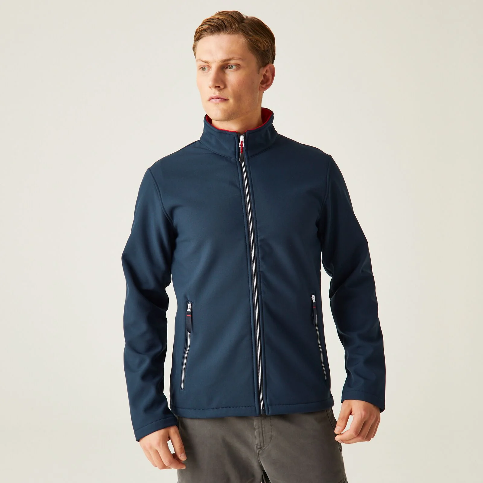 Regatta Professional Mens Ascender 2 Layer Softshell Jacket - Image 8