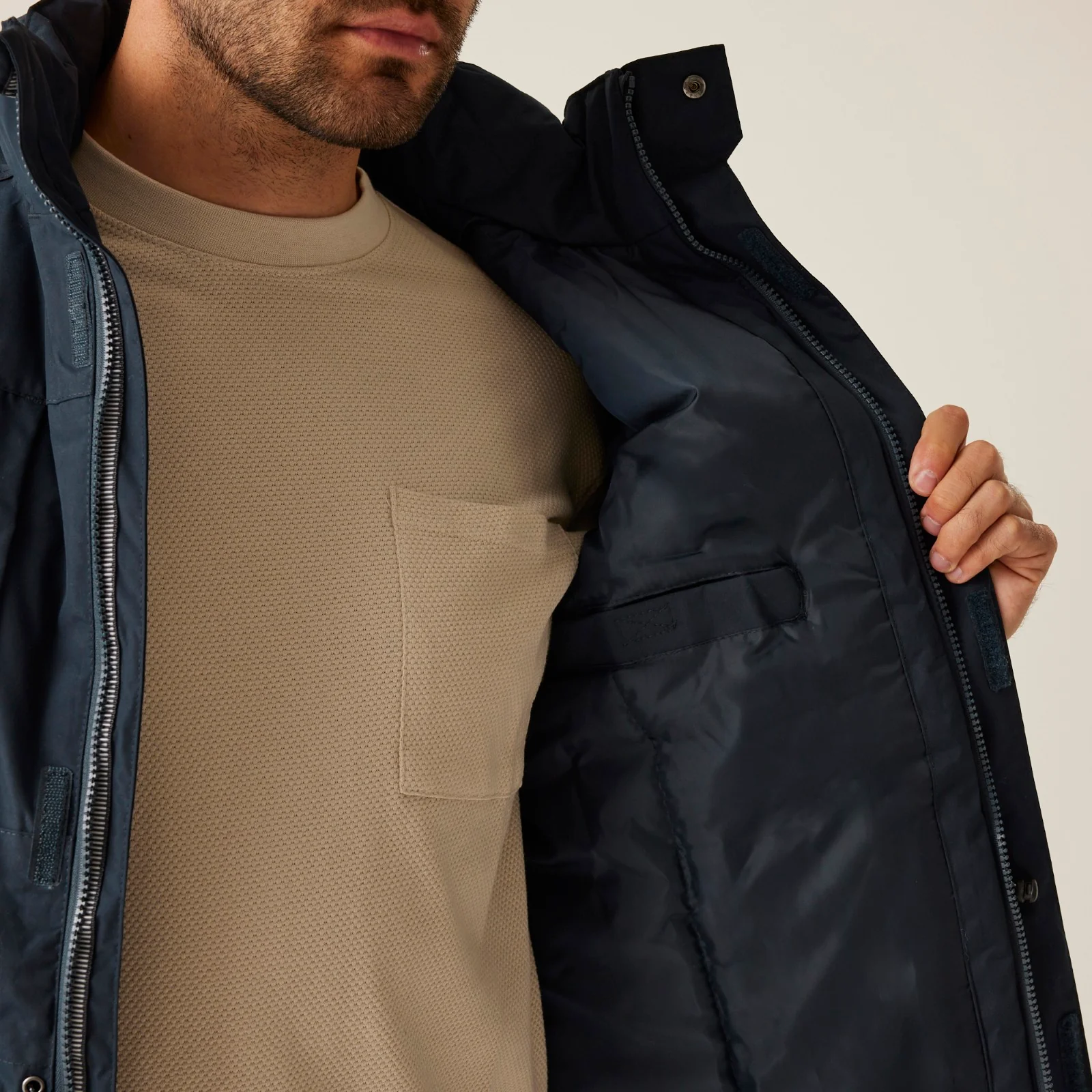 Regatta Professional Mens Darby III Insulated Parka Jacket - Image 15