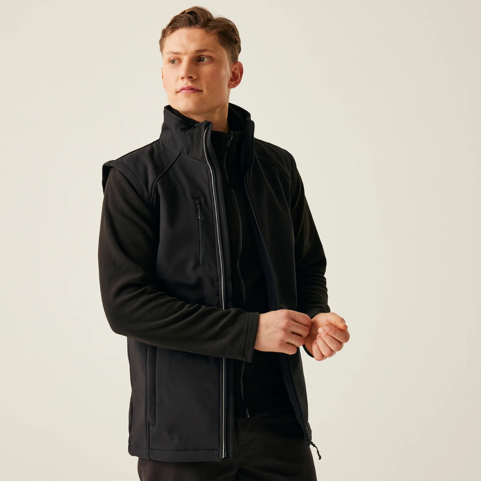 Regatta Professional Mens Erasmus 5 IN 1 Softshell Jacket - Image 28