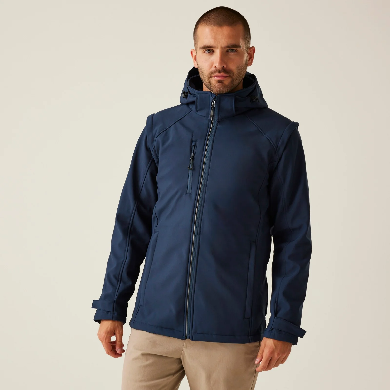 Regatta Professional Mens Erasmus 5 IN 1 Softshell Jacket - Image 3