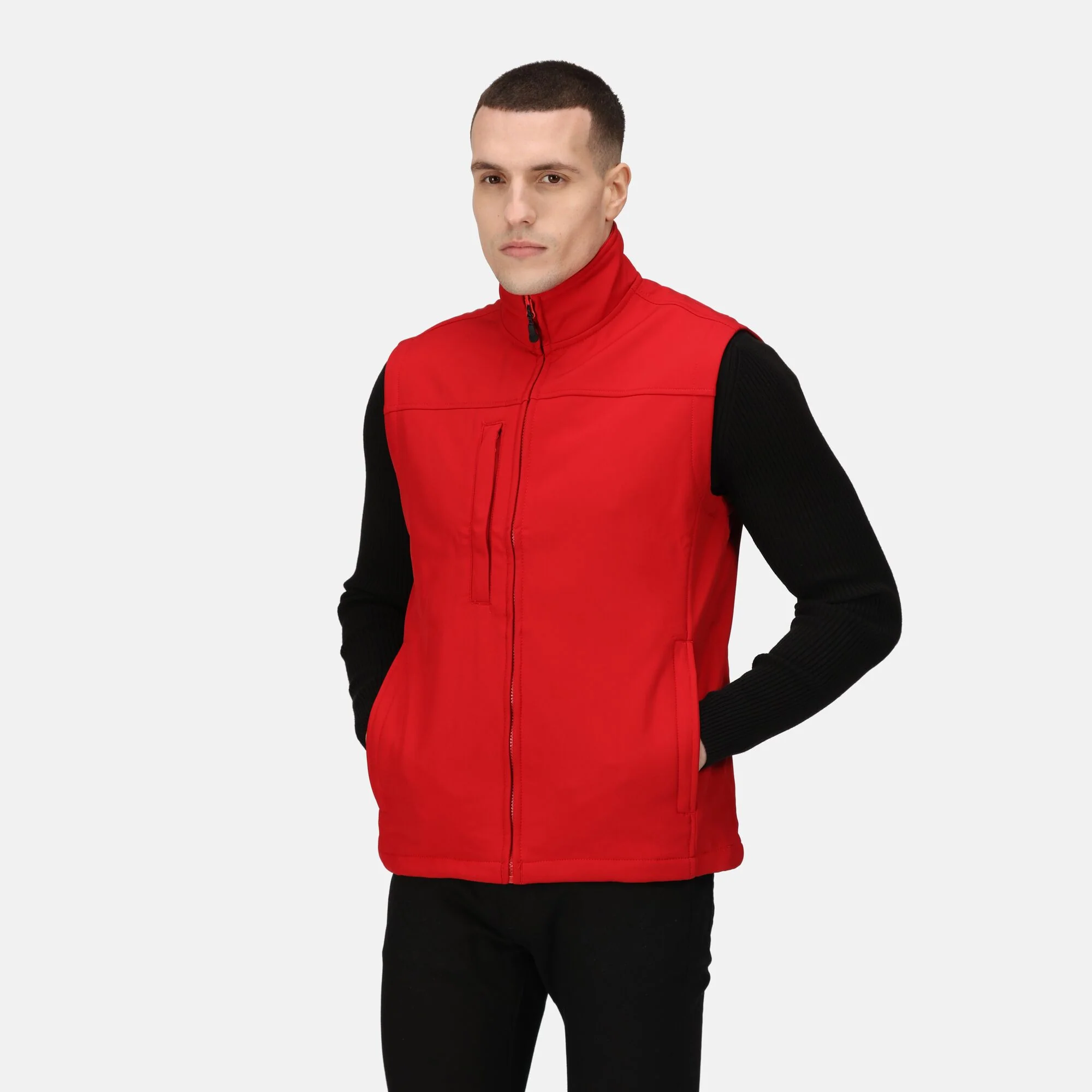 Regatta Professional Mens Flux Warm Softshell Gilet - Image 6
