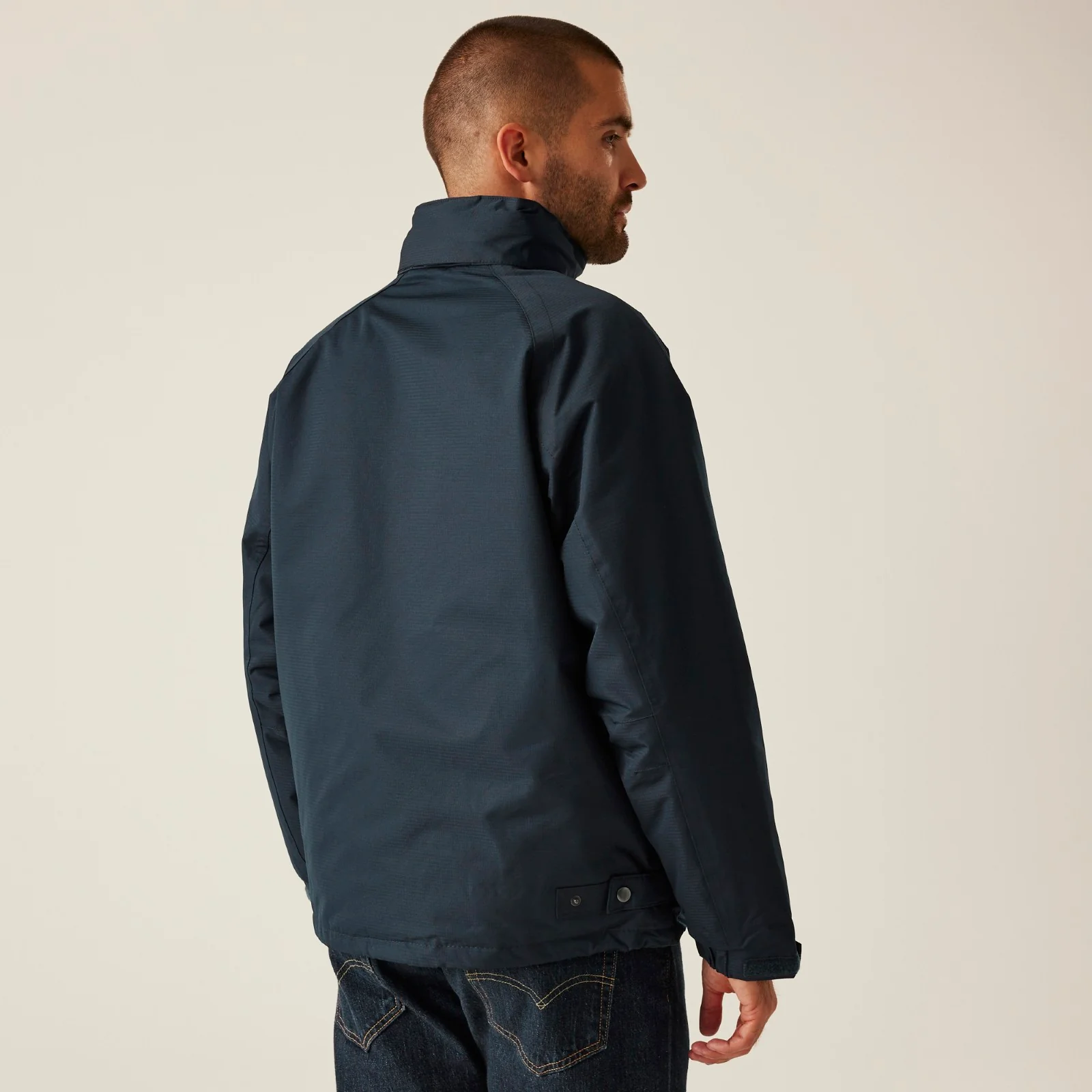 Regatta Professional Mens Hudson Fleece Lined Waterproof Jacket - Image 4