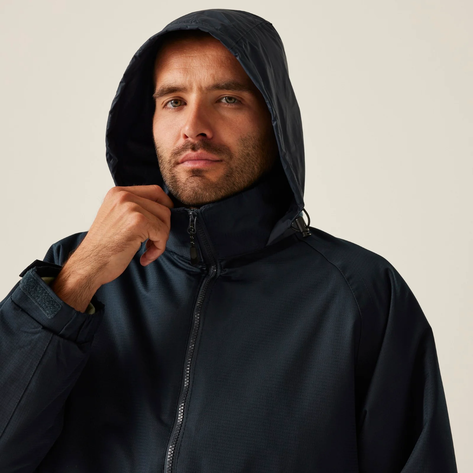 Regatta Professional Mens Hudson Fleece Lined Waterproof Jacket - Image 8