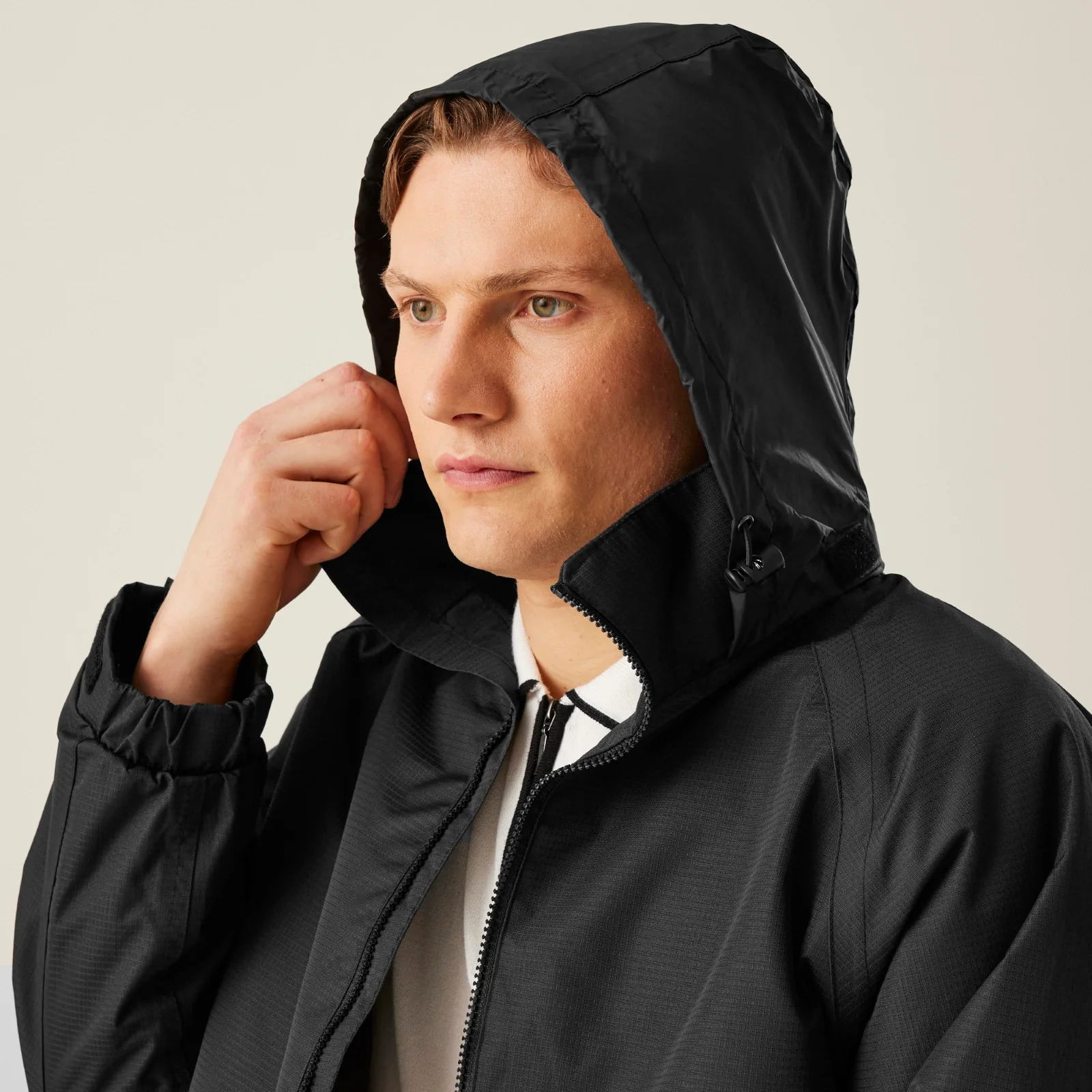 Regatta Professional Mens Hudson Fleece Lined Waterproof Jacket - Image 9