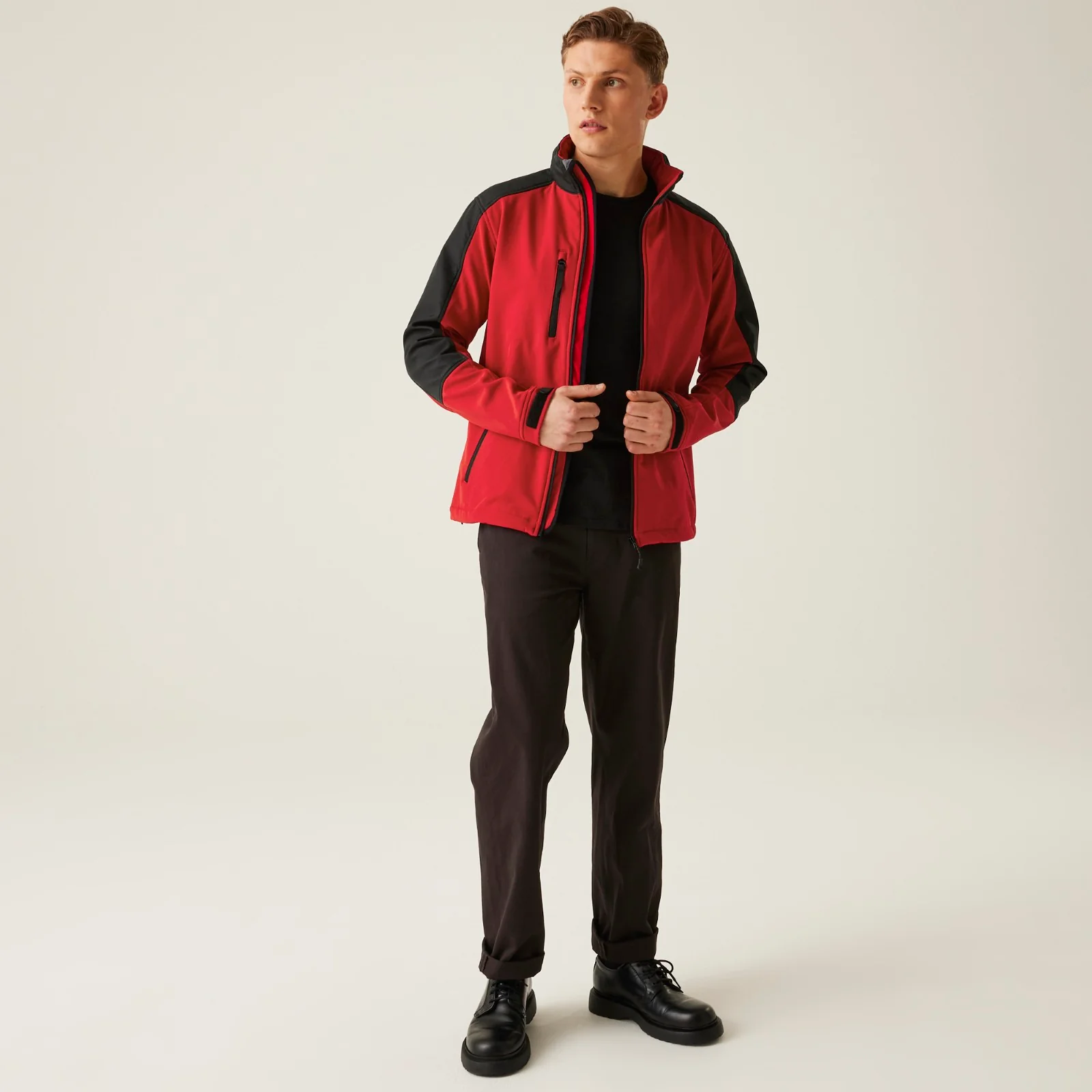 Regatta Professional Mens Hydroforce 3 Layer Membrane Softshell Jacket - Image 8