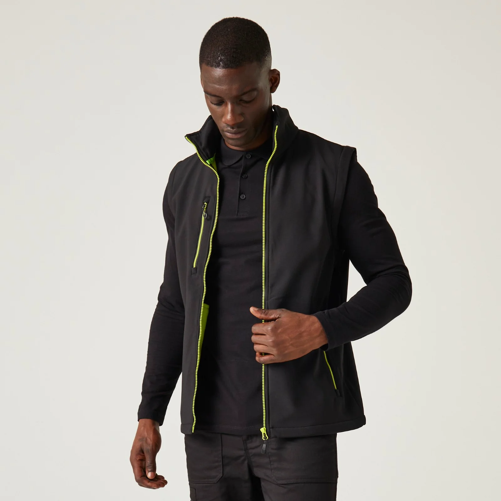Regatta Professional Mens Navigate 2 Layer Softshell Gilet - Image 31