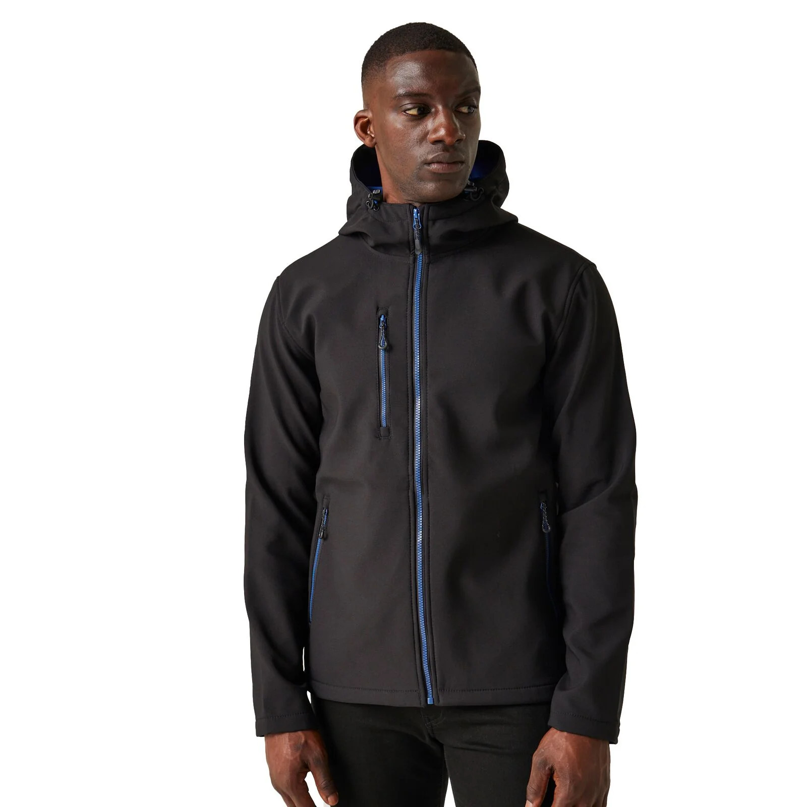 Regatta Professional Mens Navigate Hooded Softshell Jacket - Image 6