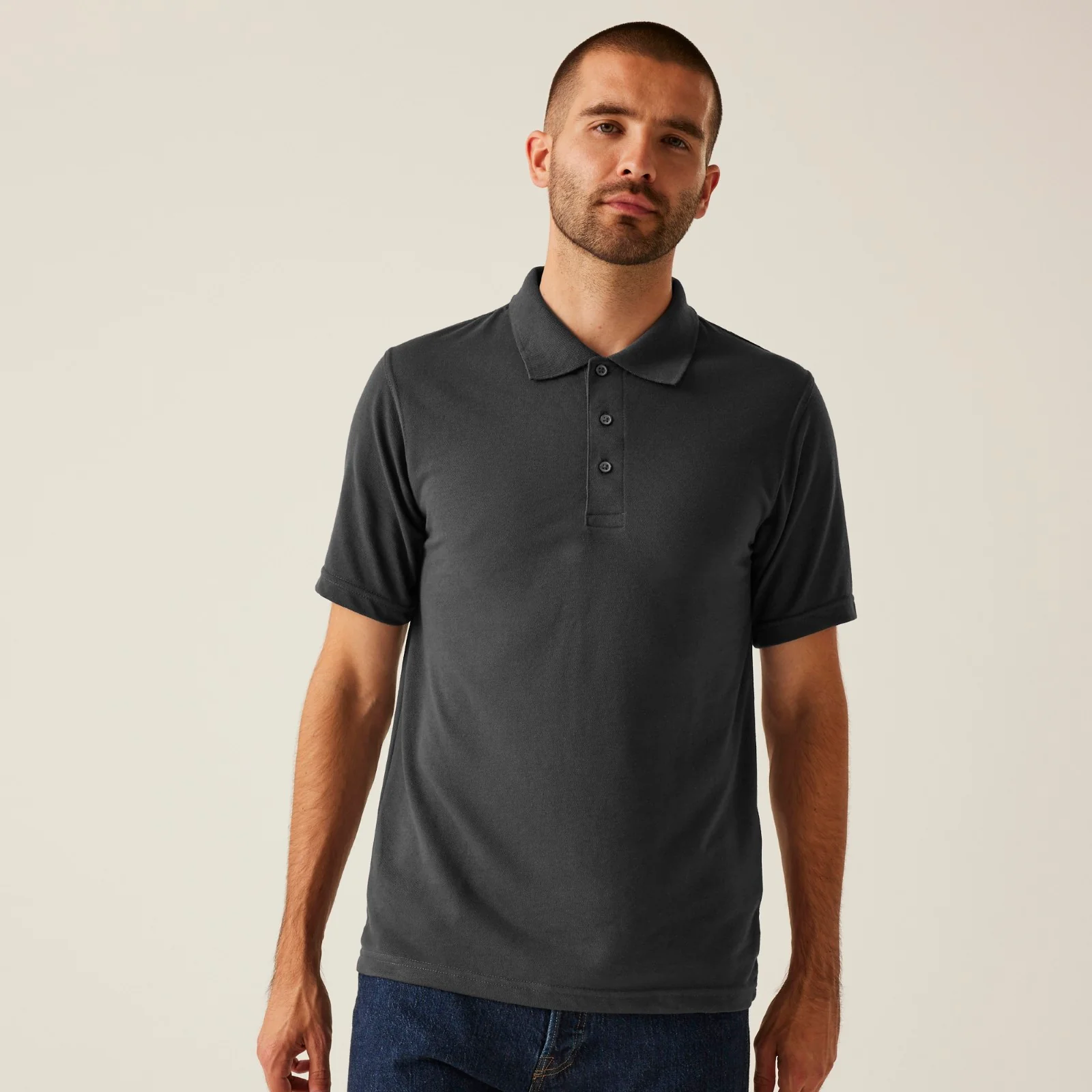 Regatta Professional Mens Pro 65/35 Short Sleeve Polo Shirt - Image 2