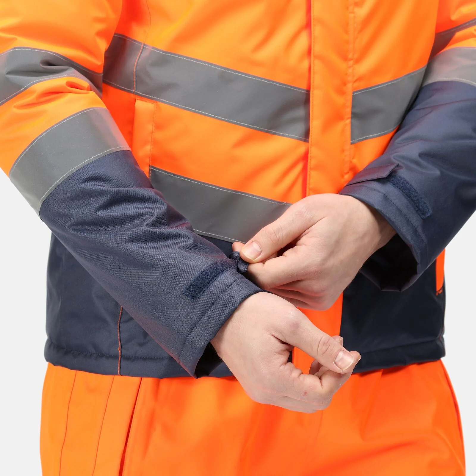Regatta Professional Mens Pro HI-VIS Parka Jacket - Image 10