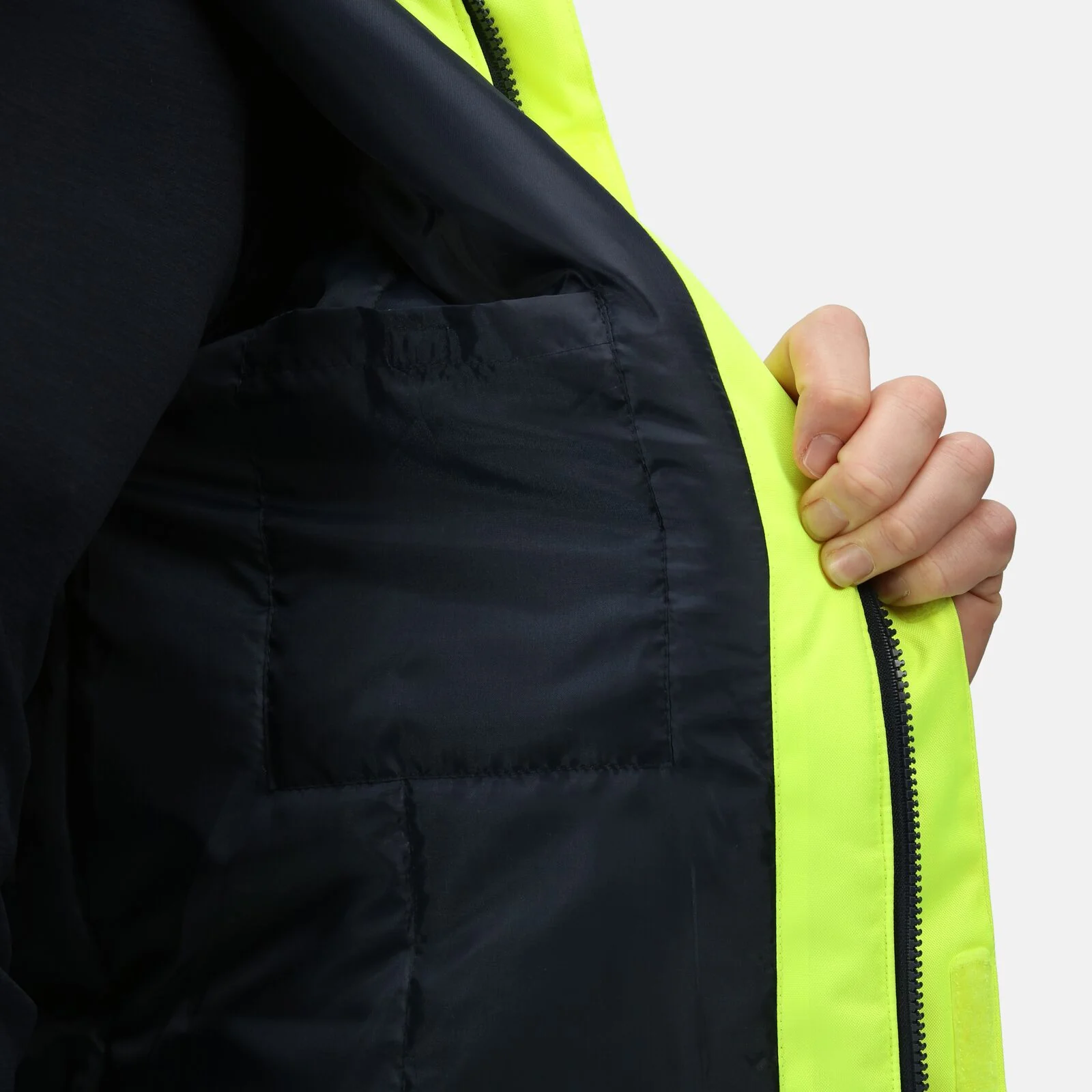 Regatta Professional Mens Pro HI-VIS Parka Jacket - Image 12