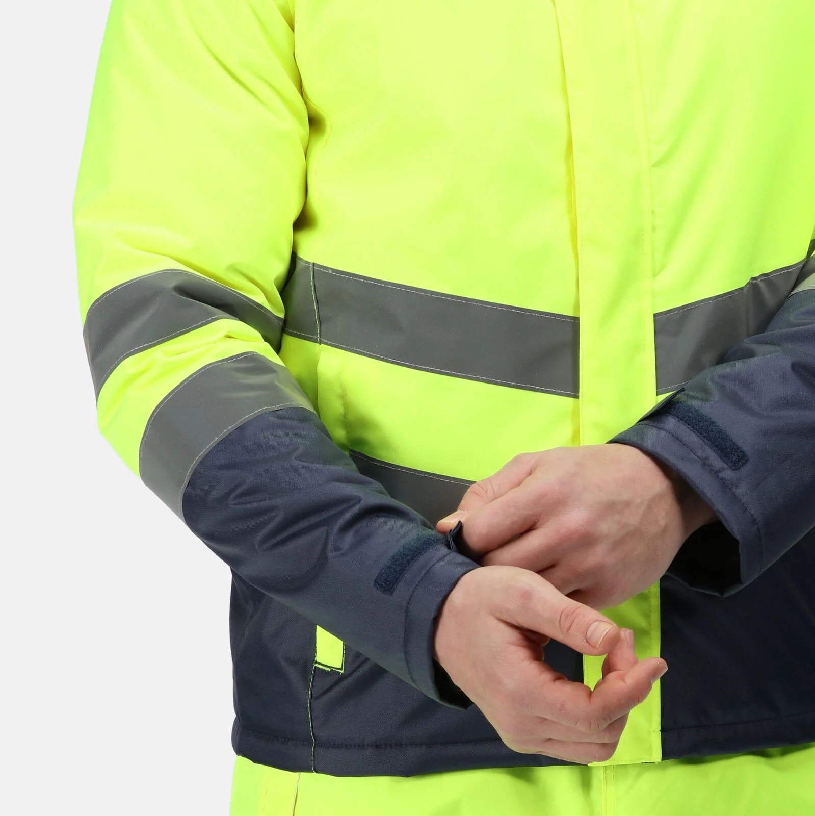 Regatta Professional Mens Pro HI-VIS Parka Jacket - Image 9