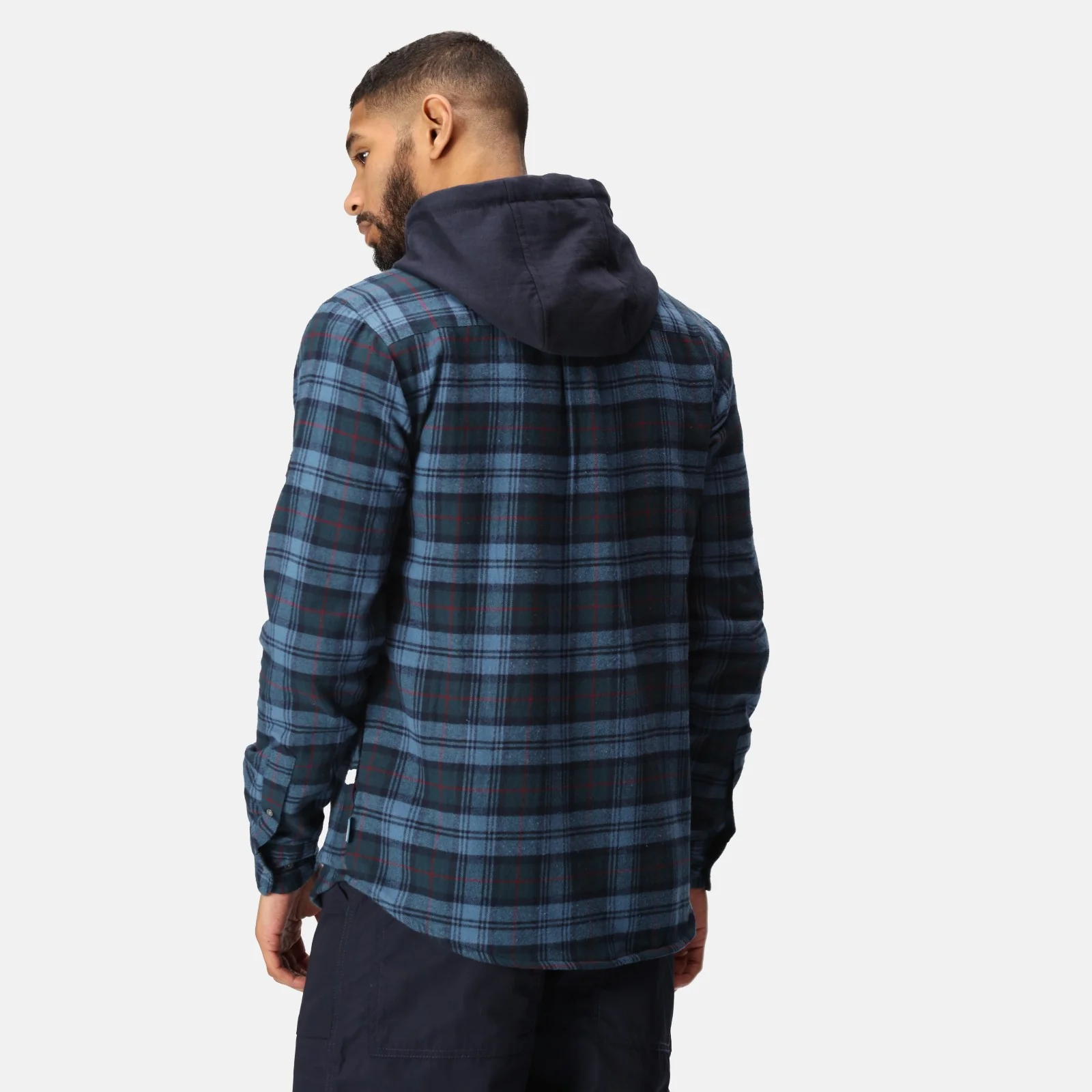 Regatta Professional Mens Tactical Siege Hooded Long Sleeve Shirt - Image 5