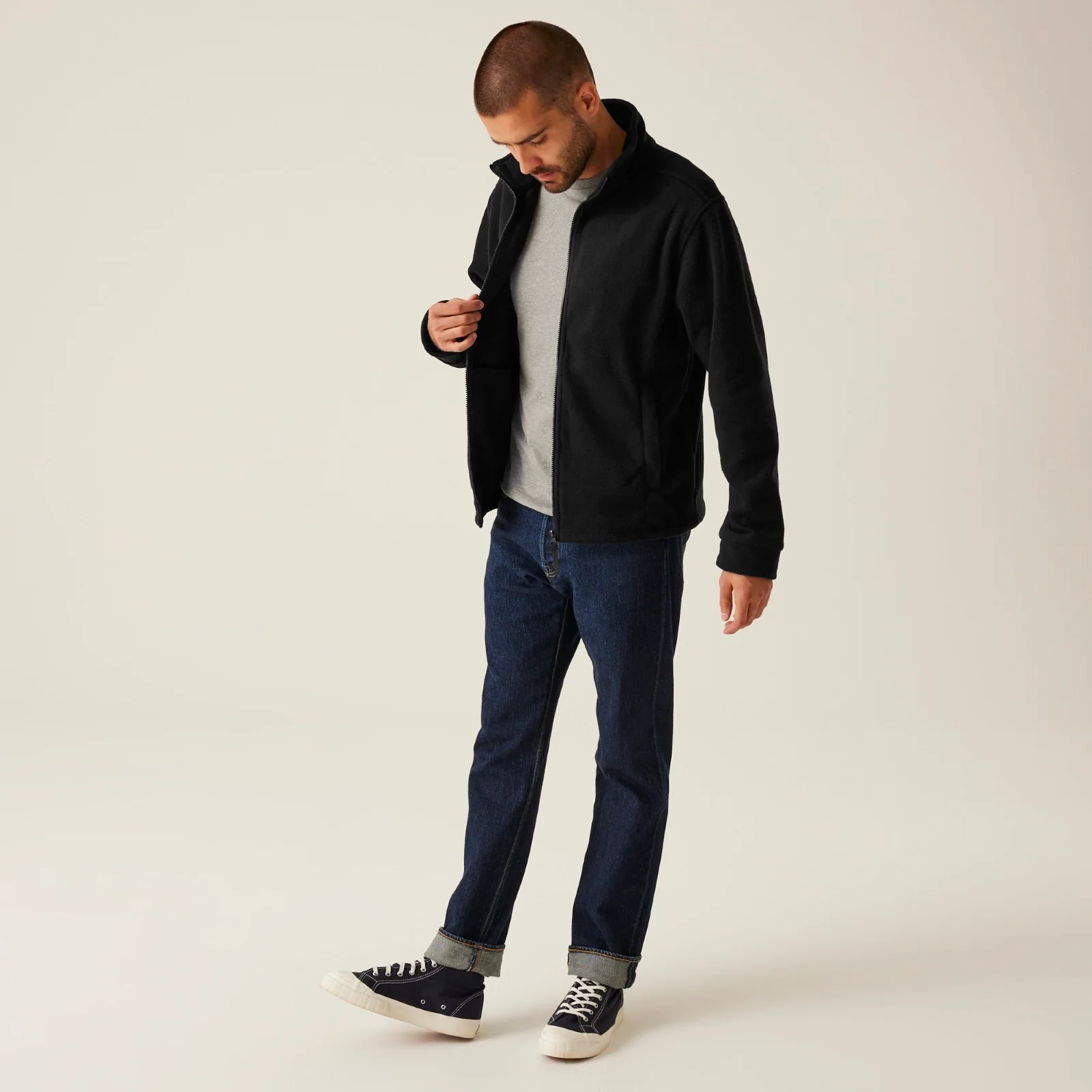 Regatta Professional Mens Thor 350 Heavyweight Full Zip Fleece - Image 7