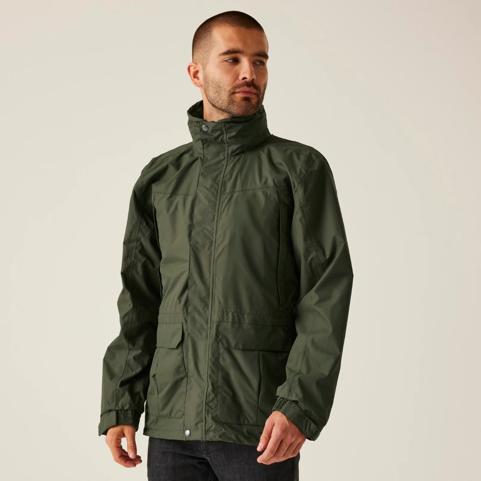 Regatta Professional Mens Vertex III Microfiber Waterproof Jacket - Image 2