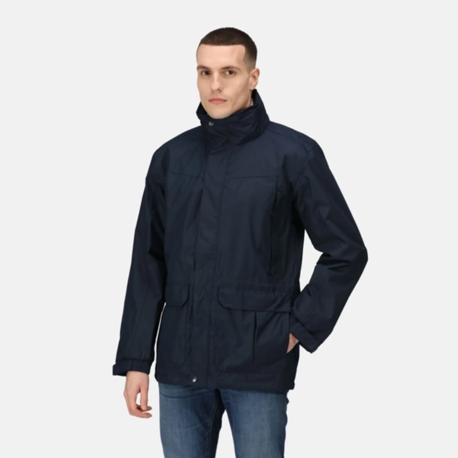 Regatta Professional Mens Vertex III Microfiber Waterproof Jacket - Image 4
