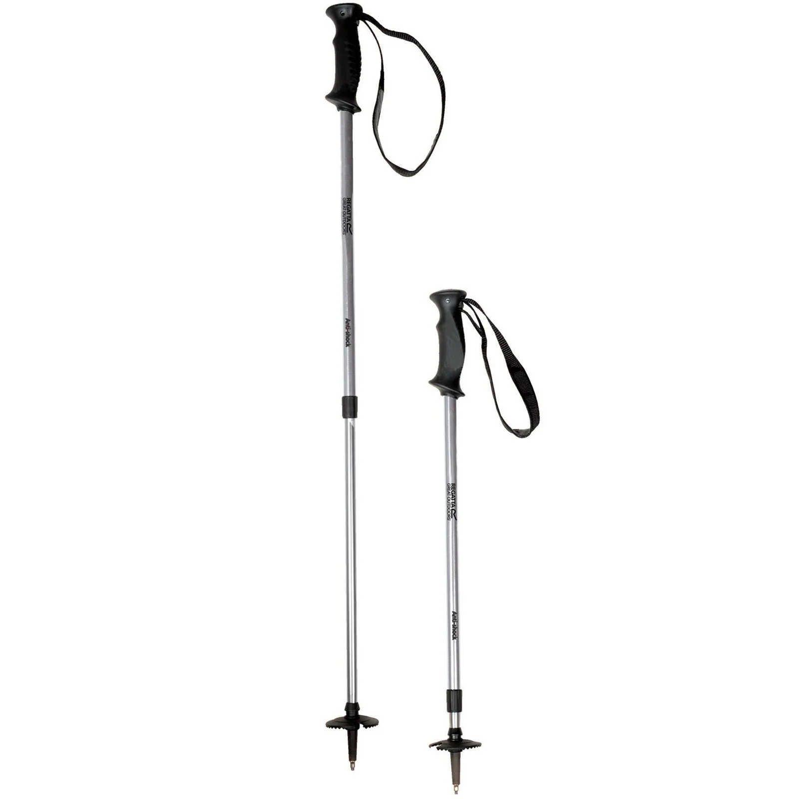 Regatta Unisex Adults AntiShock Walking Pole - Silver