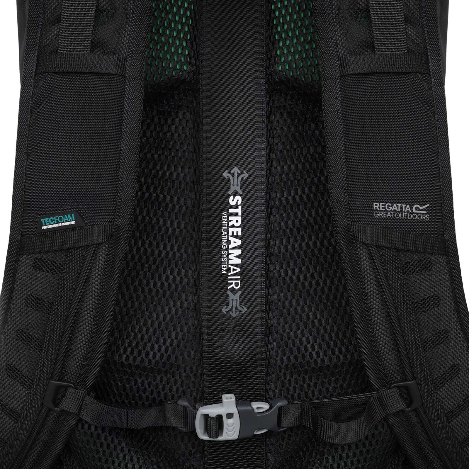 Regatta Unisex Blackfell 435L Rucksack - Black - OS - Image 6