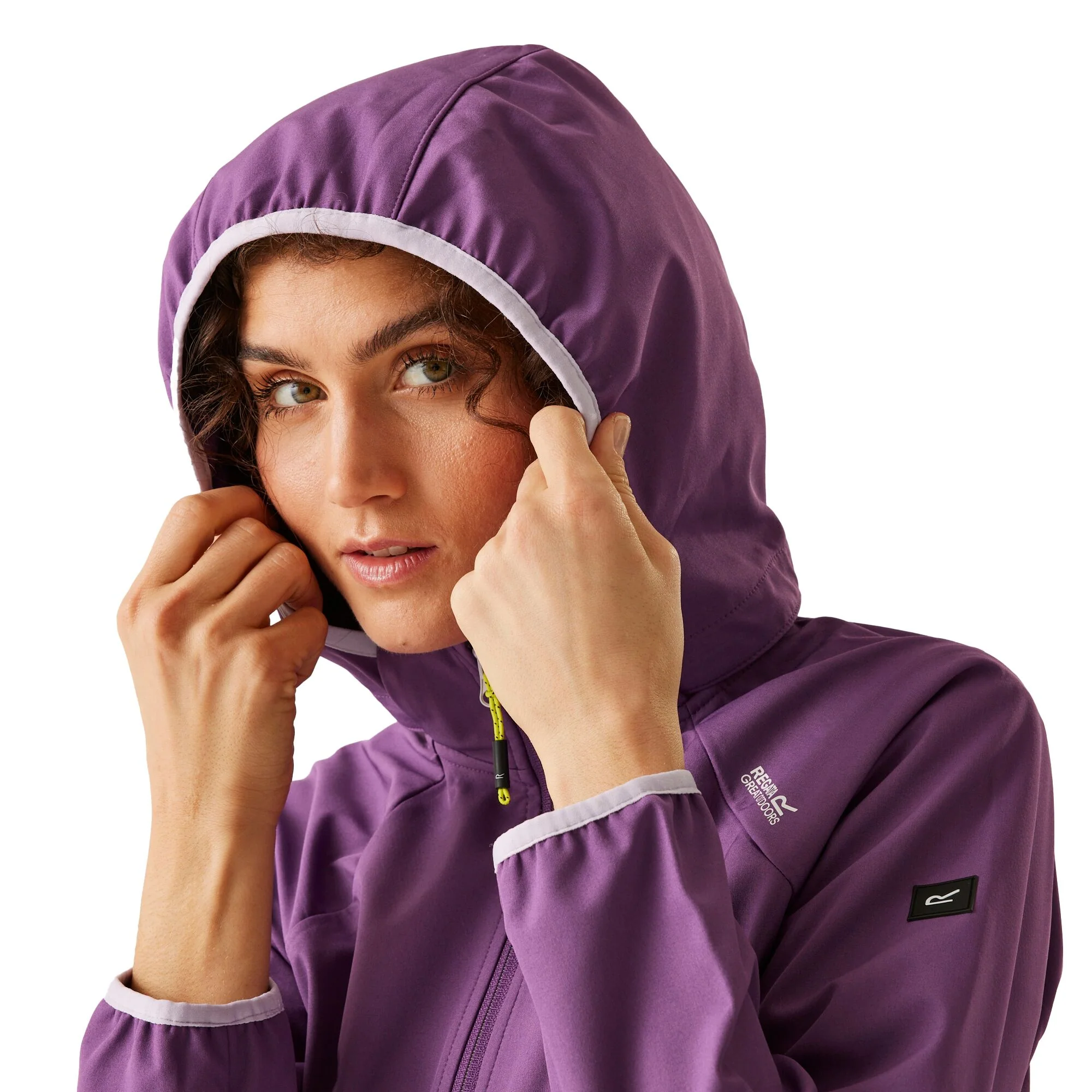 Regatta Womens Bourda Softshell Hooded Jacket - Image 6