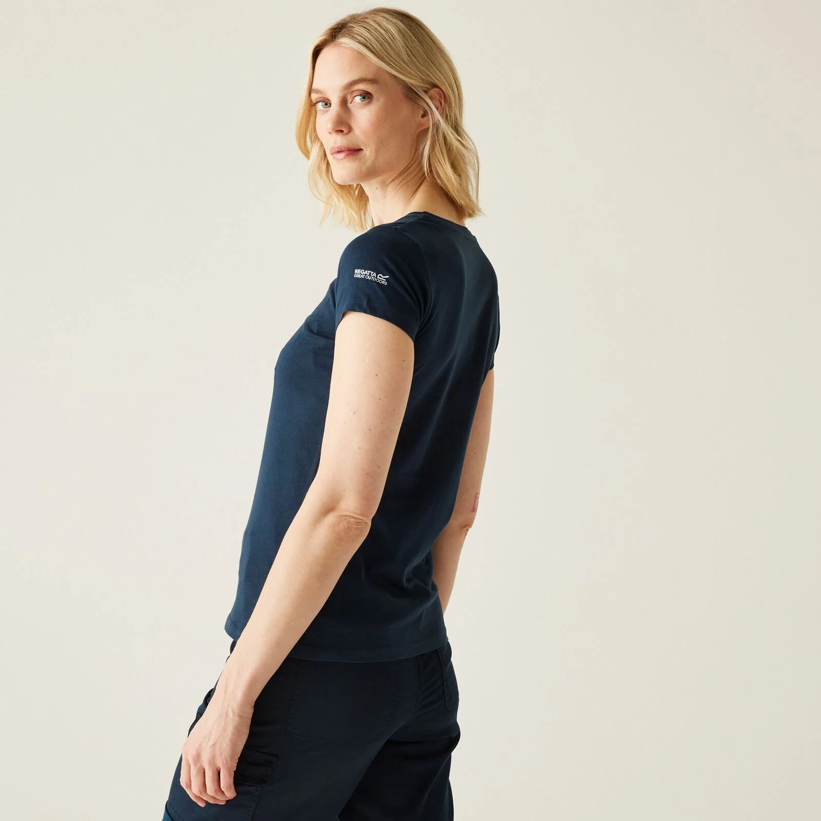 Regatta Womens Breezed V Short Sleeve T-Shirt - Image 6