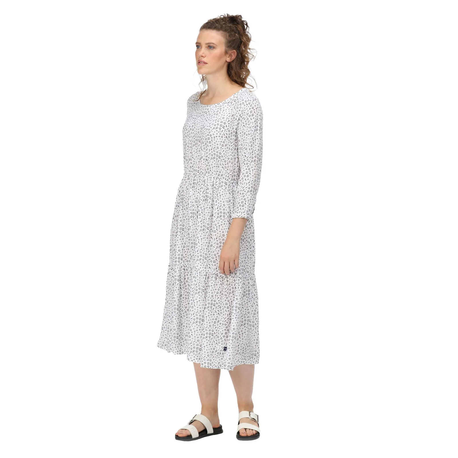 Regatta Womens Briella Long Sleeve Printed Dress - Image 4