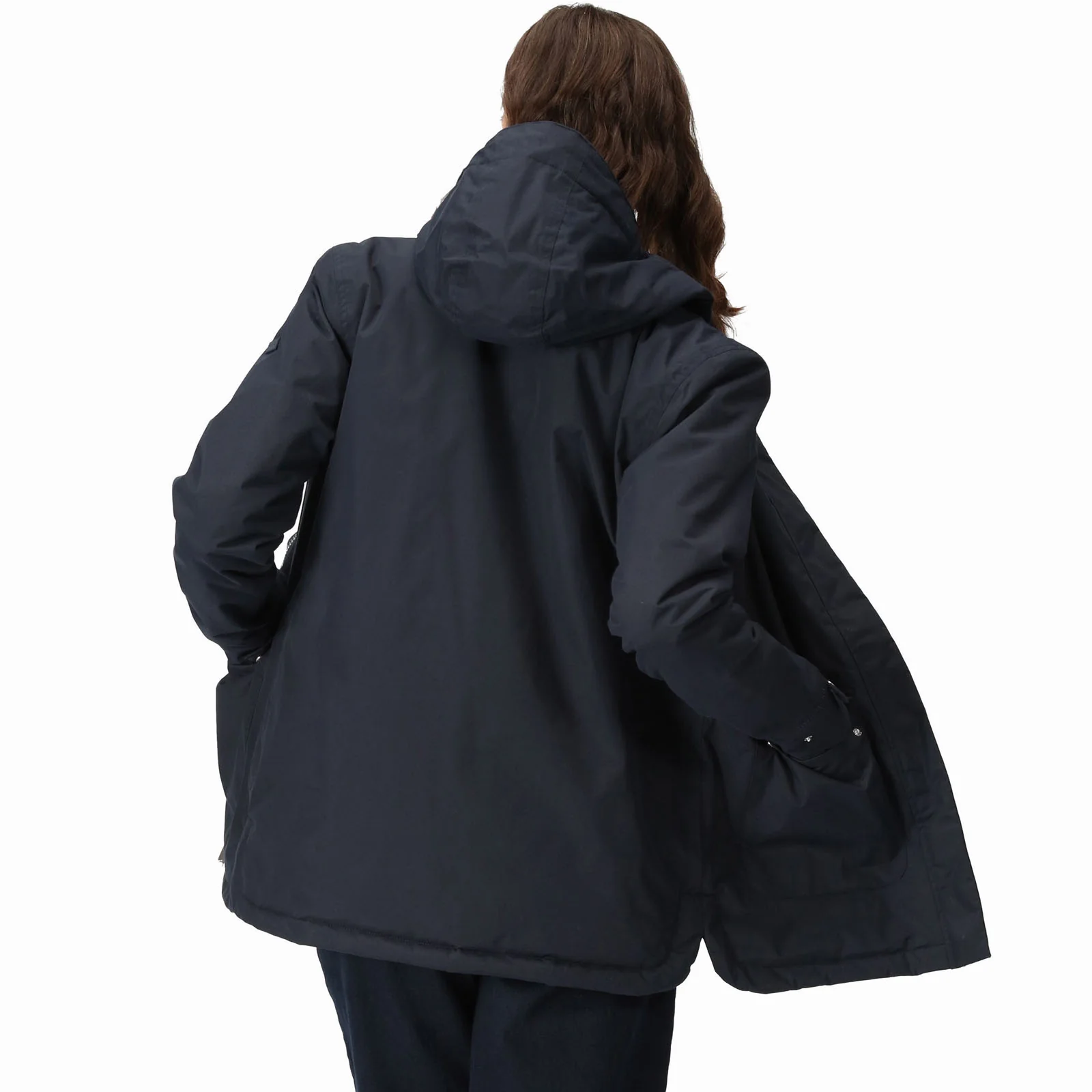 Regatta Womens Broadia Waterproof Hooded Jacket Coat - Image 47