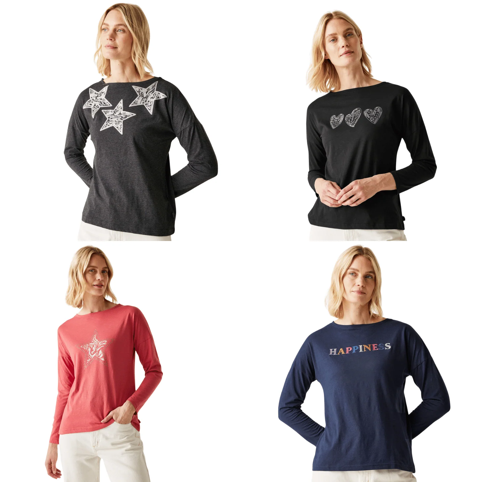 Regatta Womens Carlene Long Sleeve T-Shirt