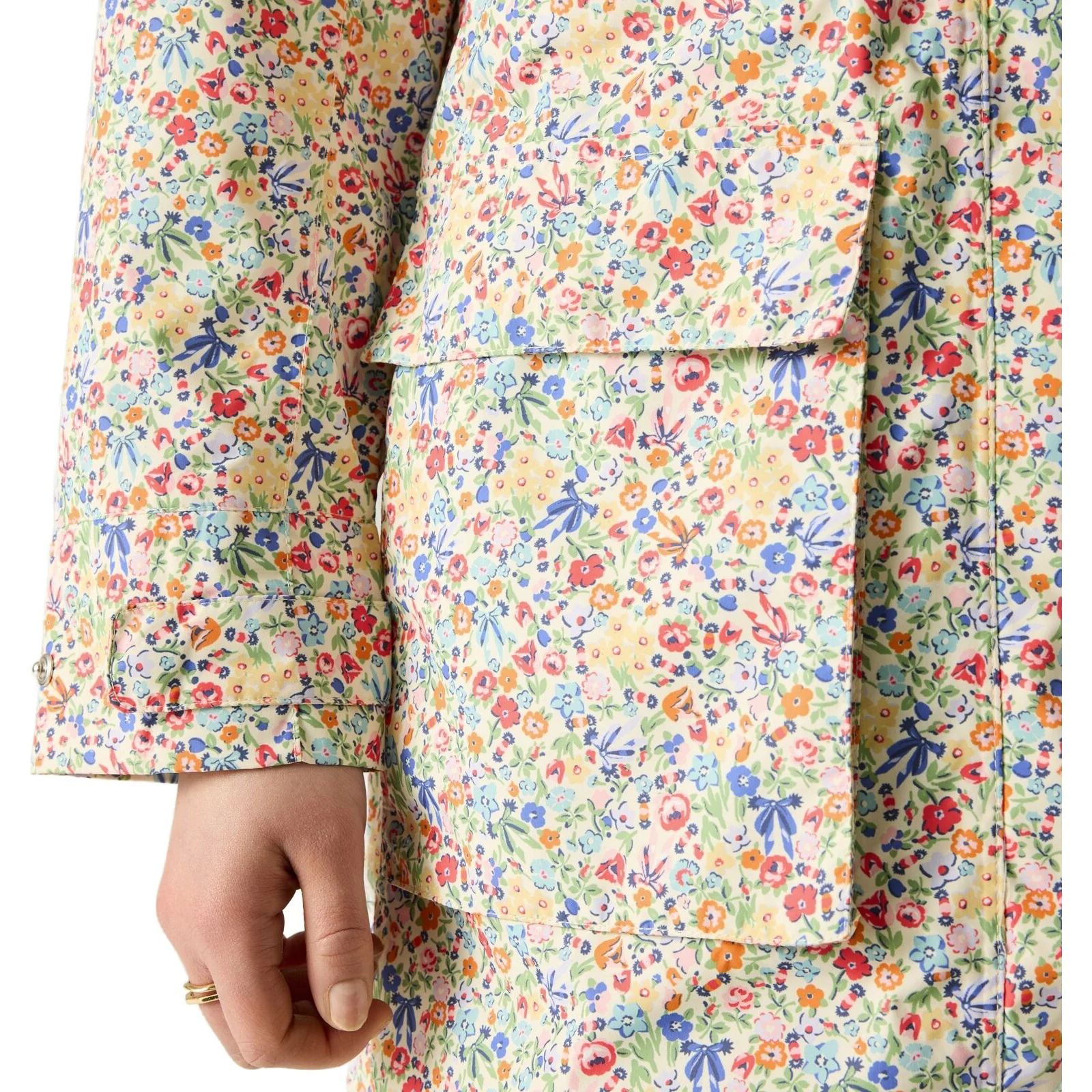 Regatta Womens Cath Kidston Long Waterproof Jacket - Image 8