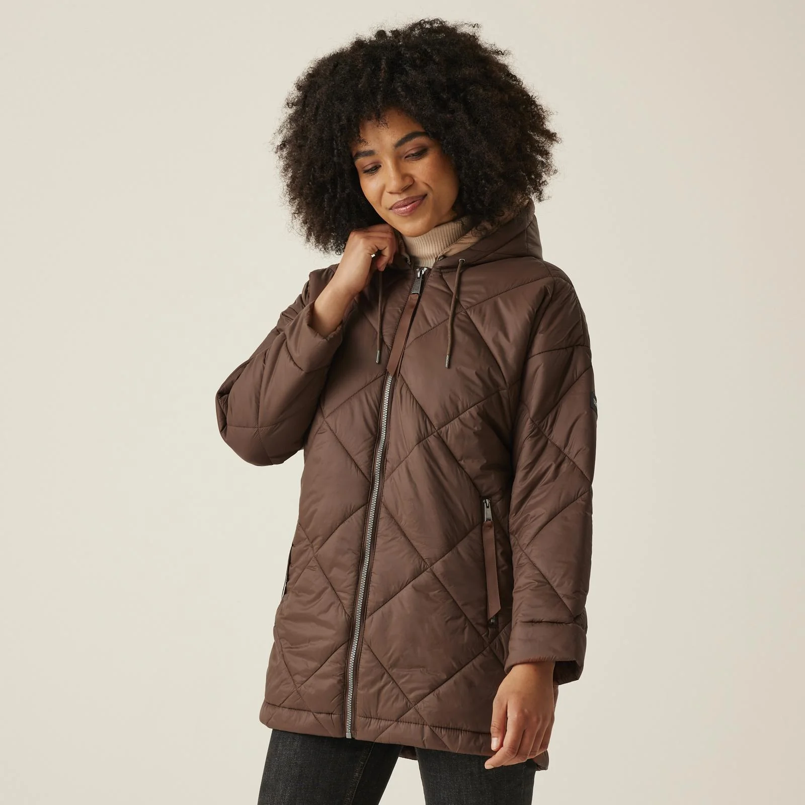 Regatta Womens Emilia Hooded Winter Padded Jacket - Image 2