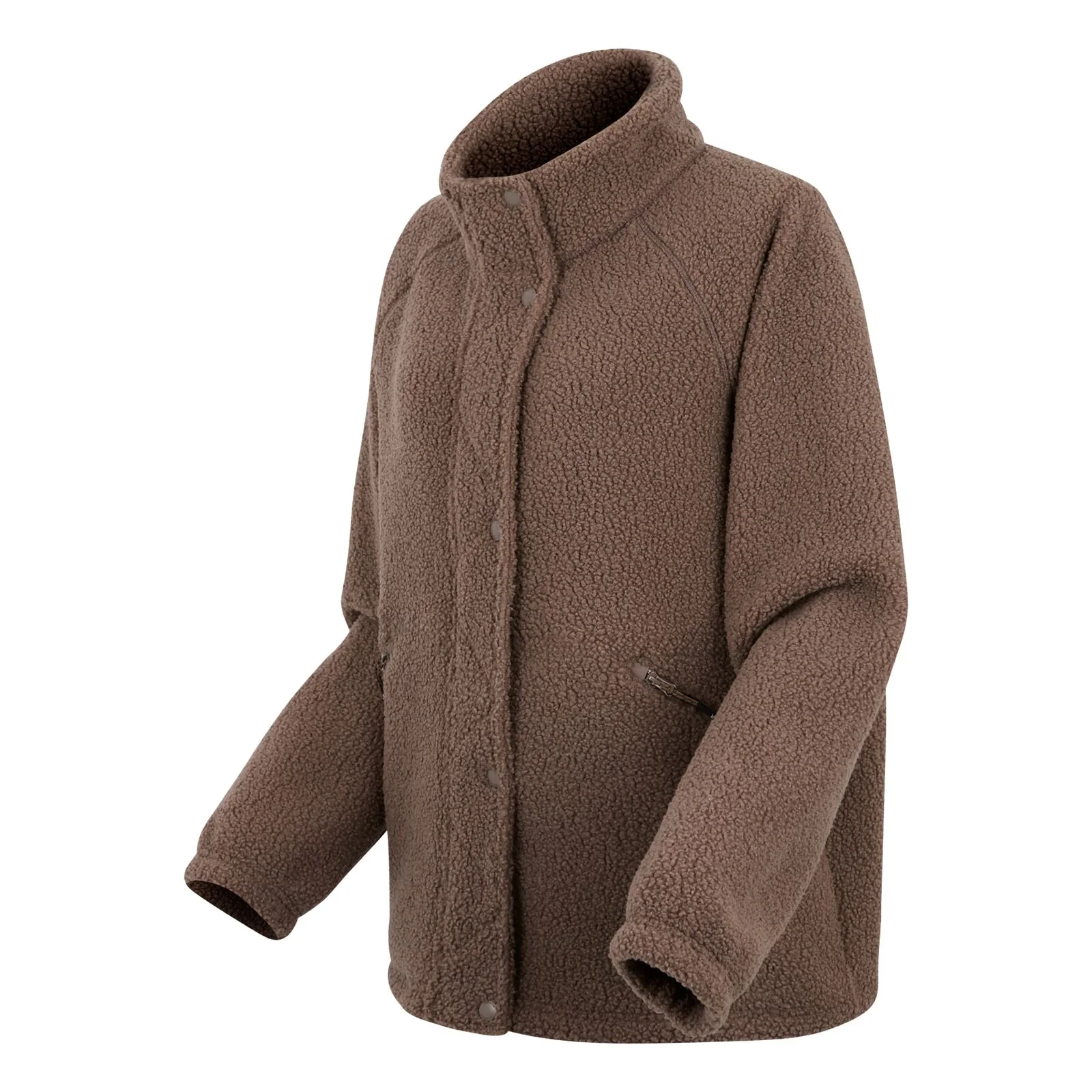 Regatta Womens Emilica Borg Snap Fastening Full Zip Fleece - Image 26