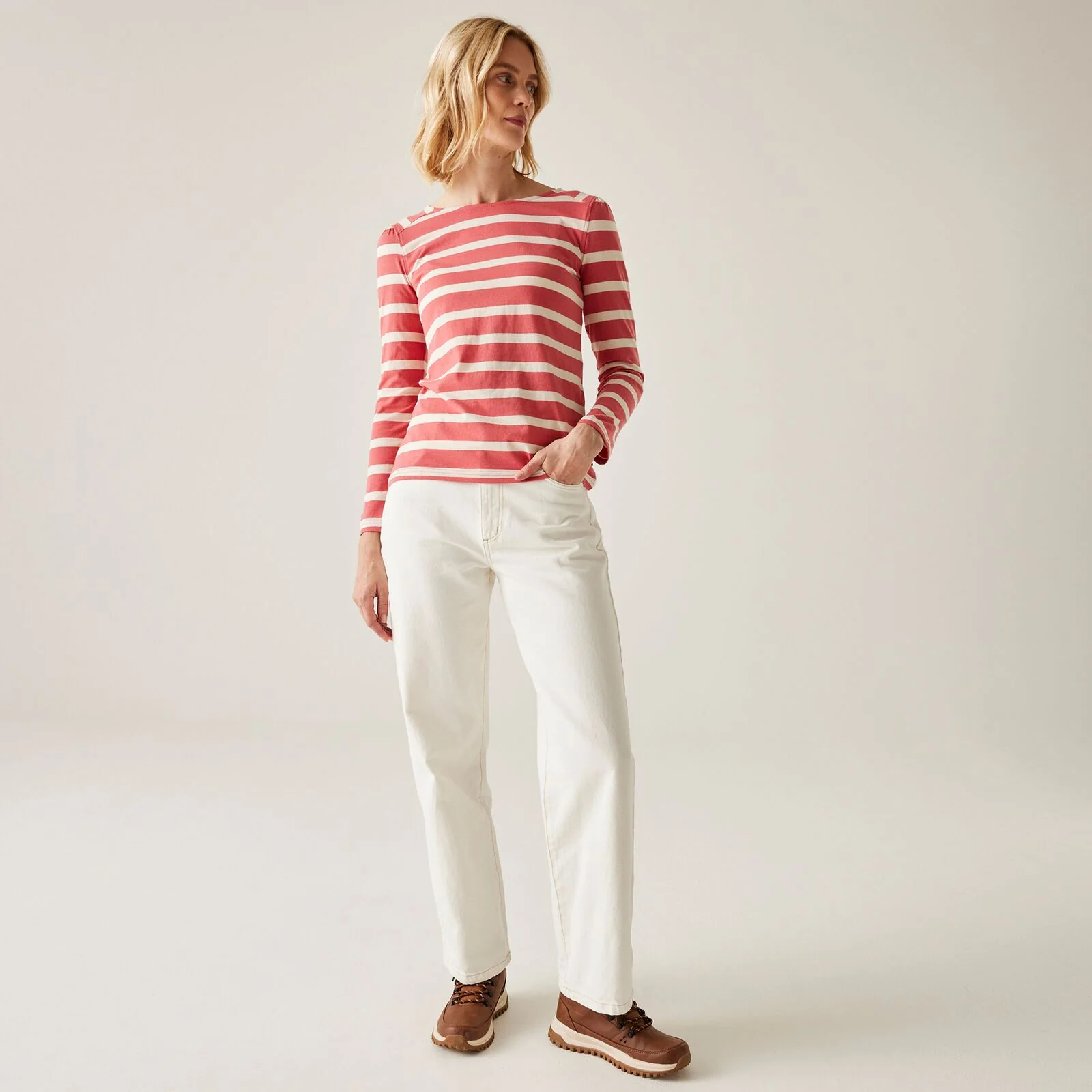 Regatta Womens Federica Striped Long Sleeve T-Shirt - Image 8