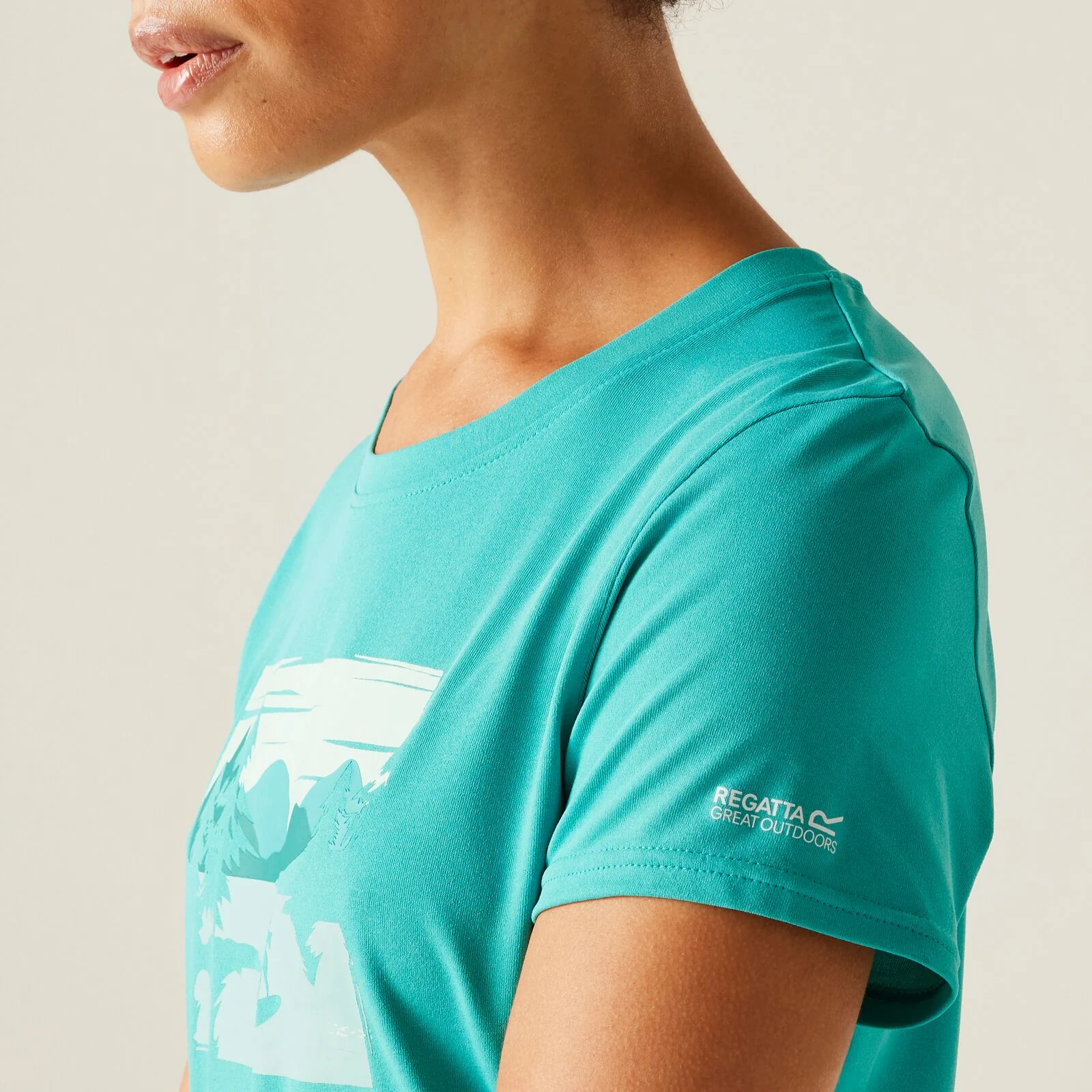 Regatta Womens Fingal Stretch Short Sleeve T-Shirt - Image 14