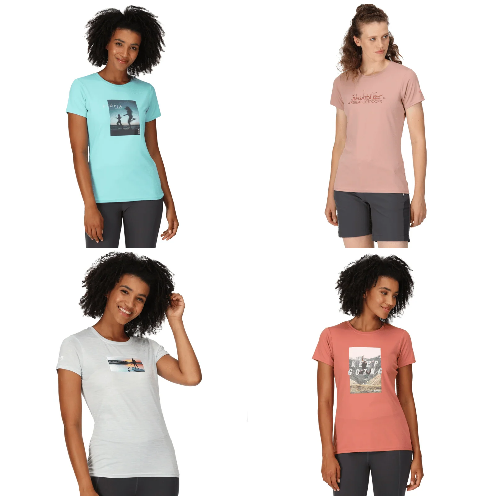 Regatta Womens Fingal VII Short Sleeve T-Shirt